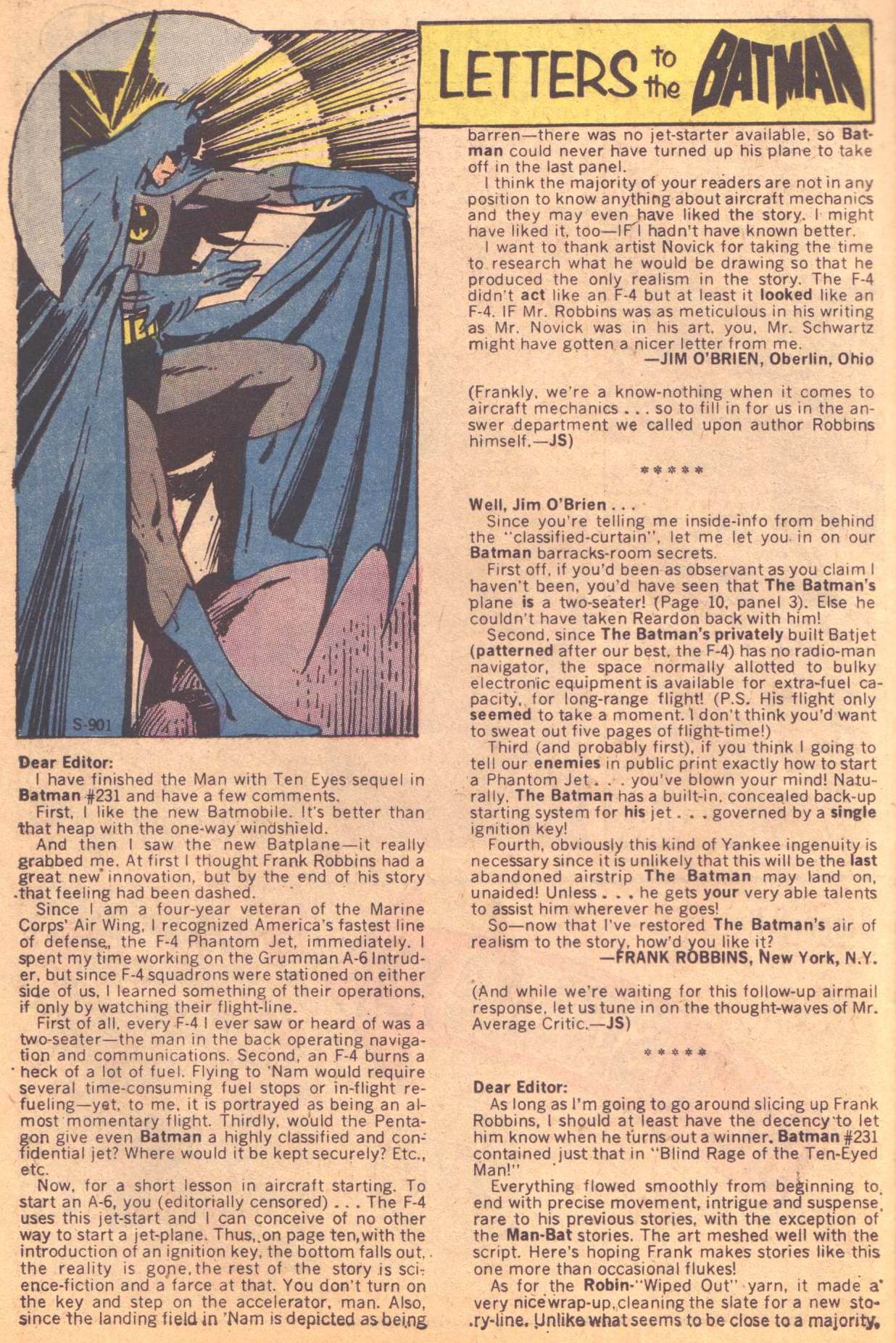 Read online Batman (1940) comic -  Issue #235 - 38