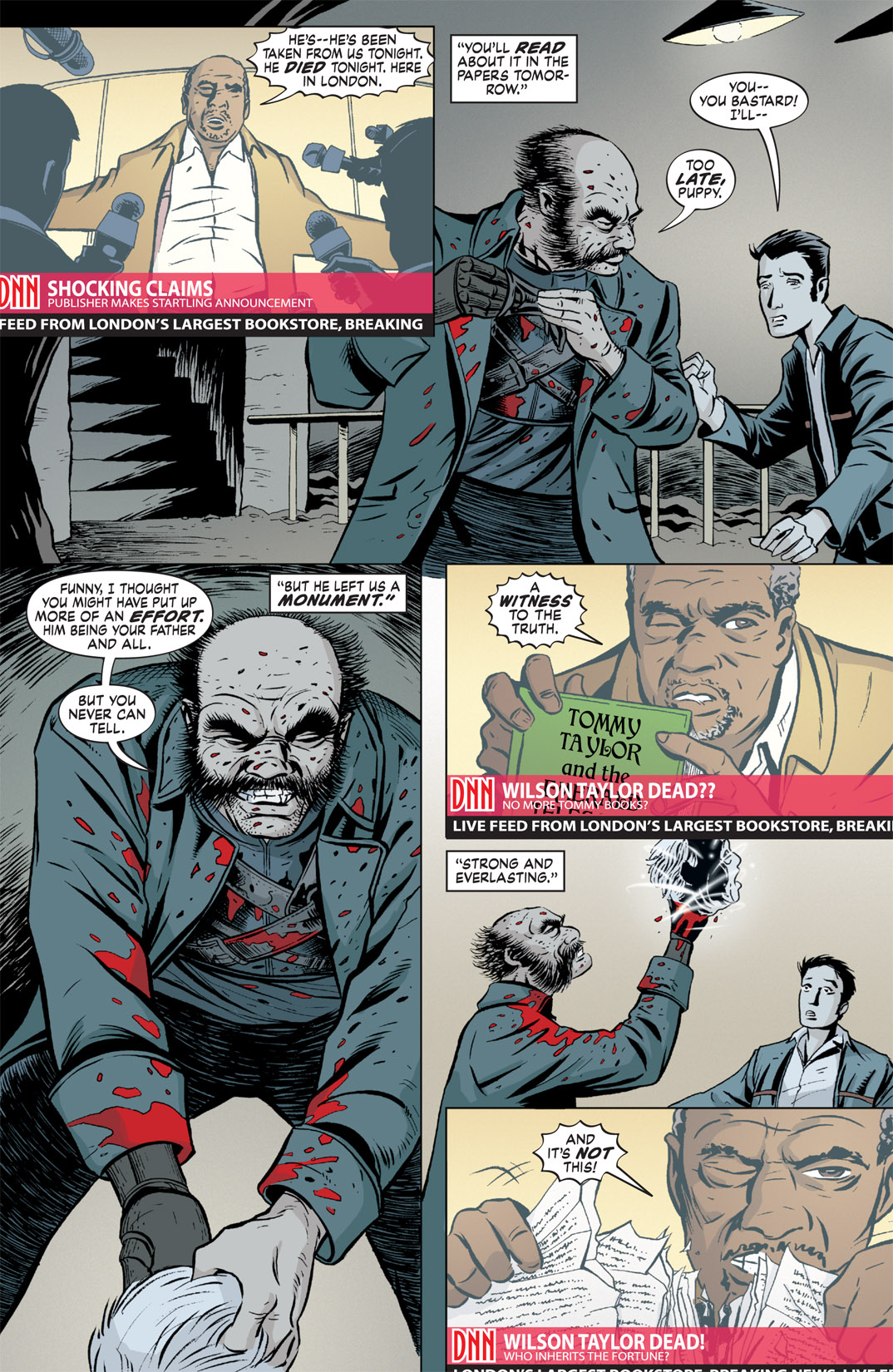 Read online The Unwritten comic -  Issue #16 - 18