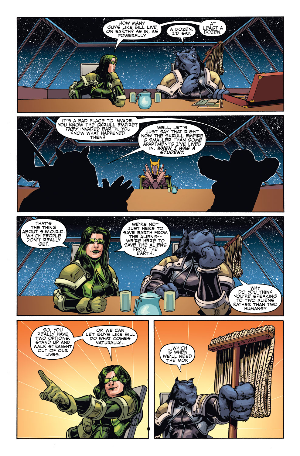 Read online S.W.O.R.D. comic -  Issue #5 - 22