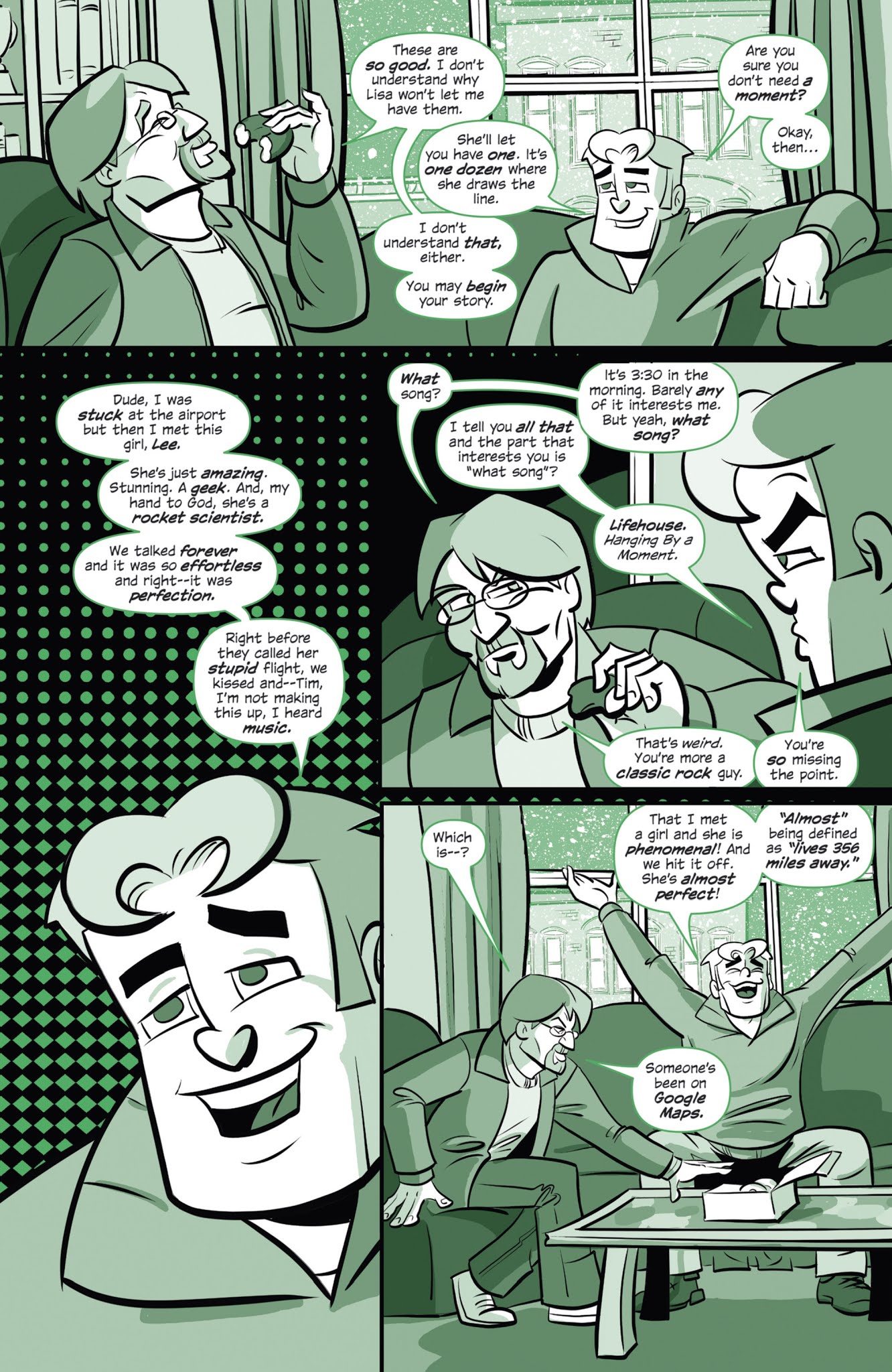 Read online Long Distance comic -  Issue #1 - 17