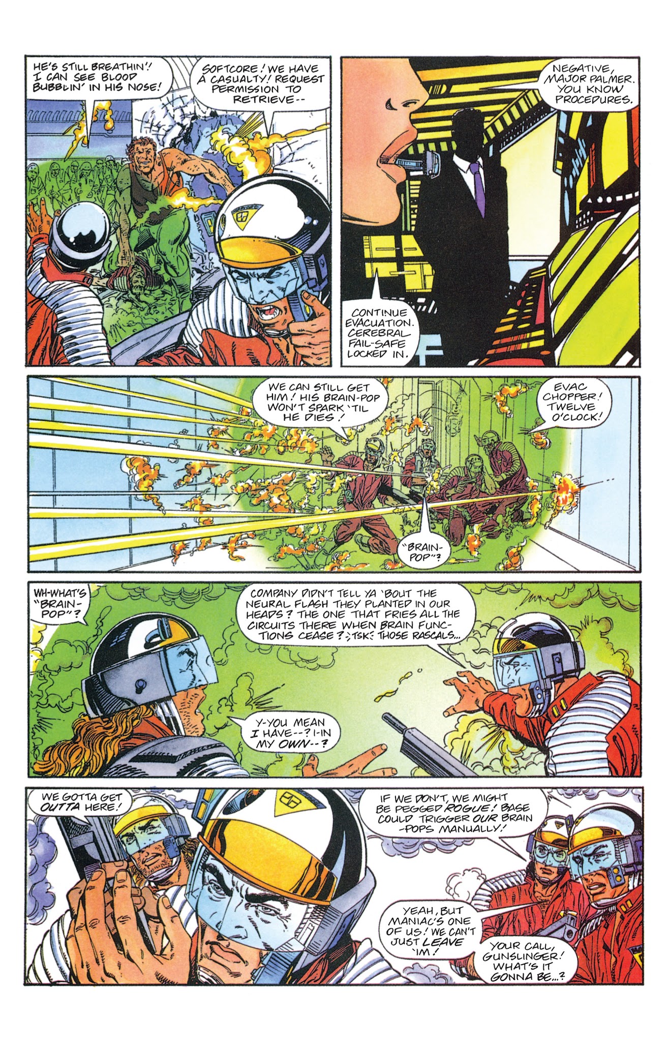 Read online Valiant Masters H.A.R.D. Corps comic -  Issue # TPB - 63