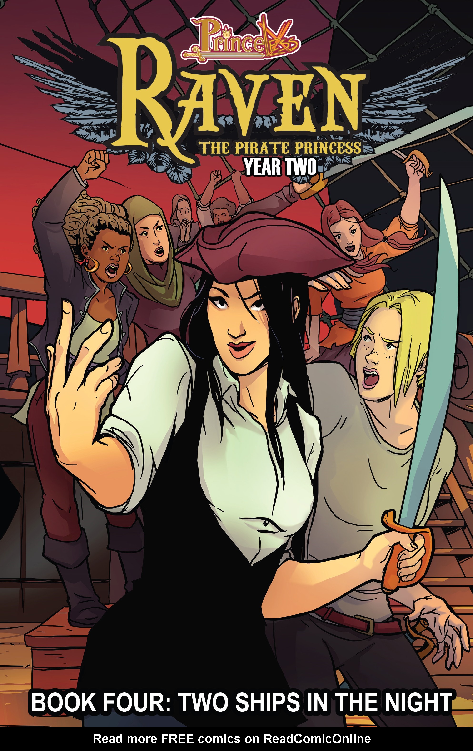 Read online Princeless Raven Year Two: Love and Revenge comic -  Issue # _TPB Two Ships In the Night - 1