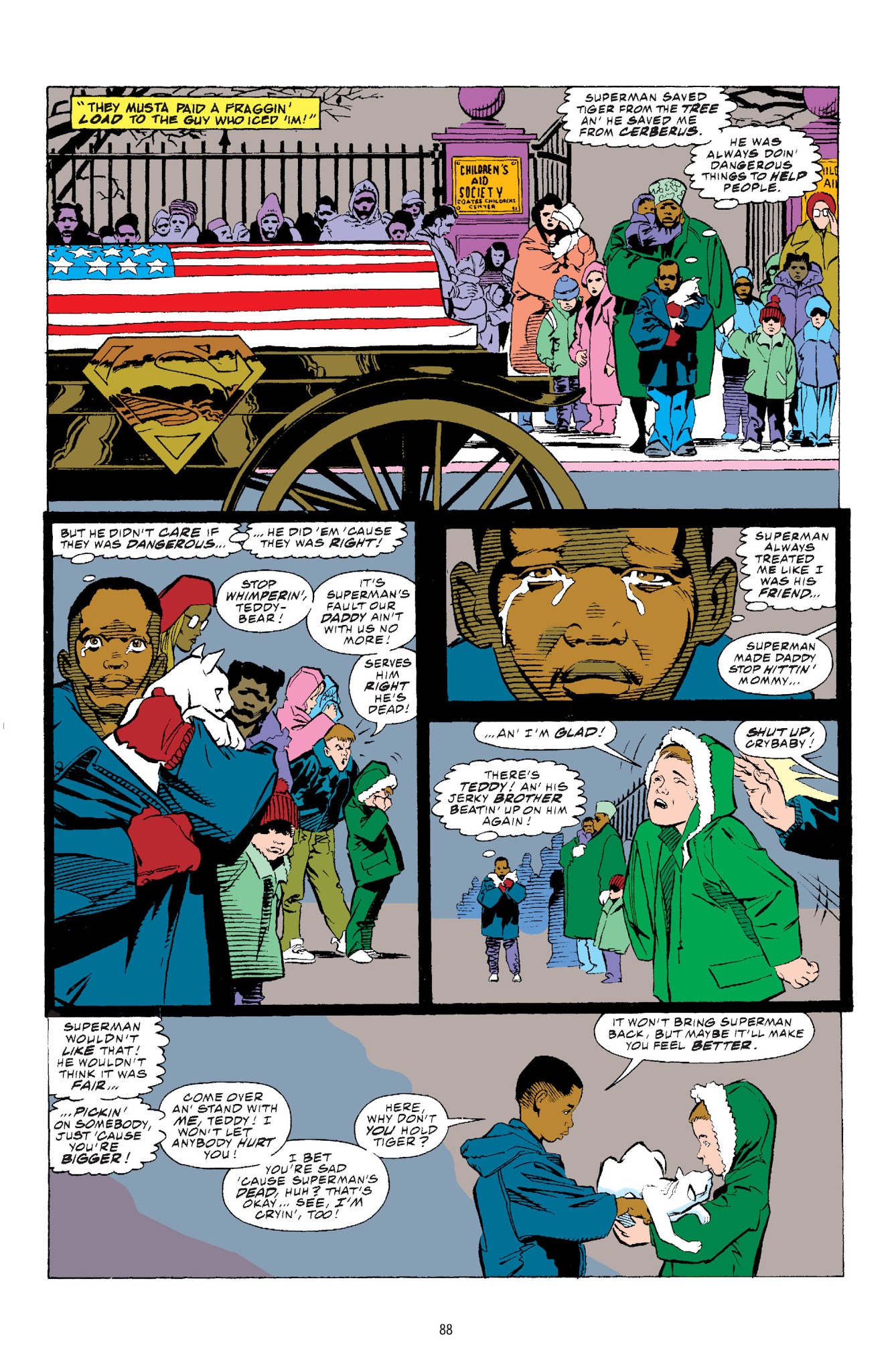 Read online Superman: Funeral For A Friend comic -  Issue # TPB - 81