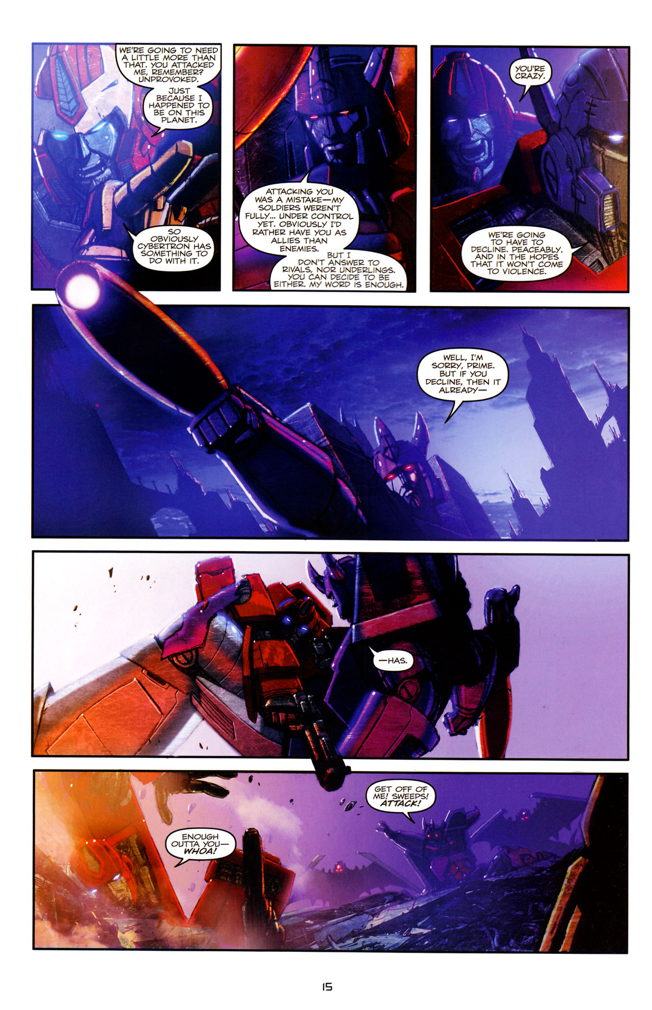 Read online The Transformers (2009) comic -  Issue #24 - 18