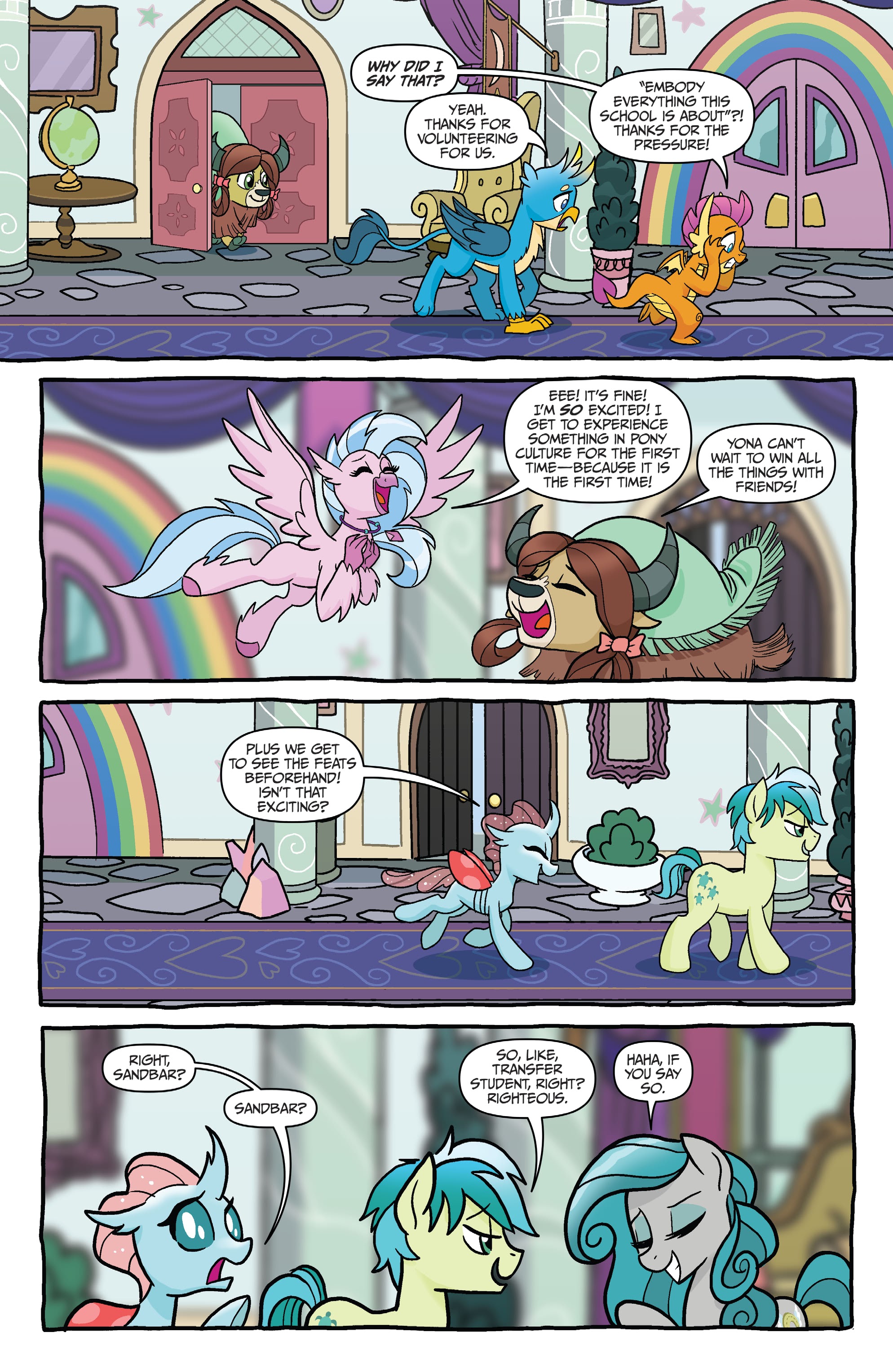 Read online My Little Pony Equestria Girls: Canterlot High: March Radness comic -  Issue # Full - 50
