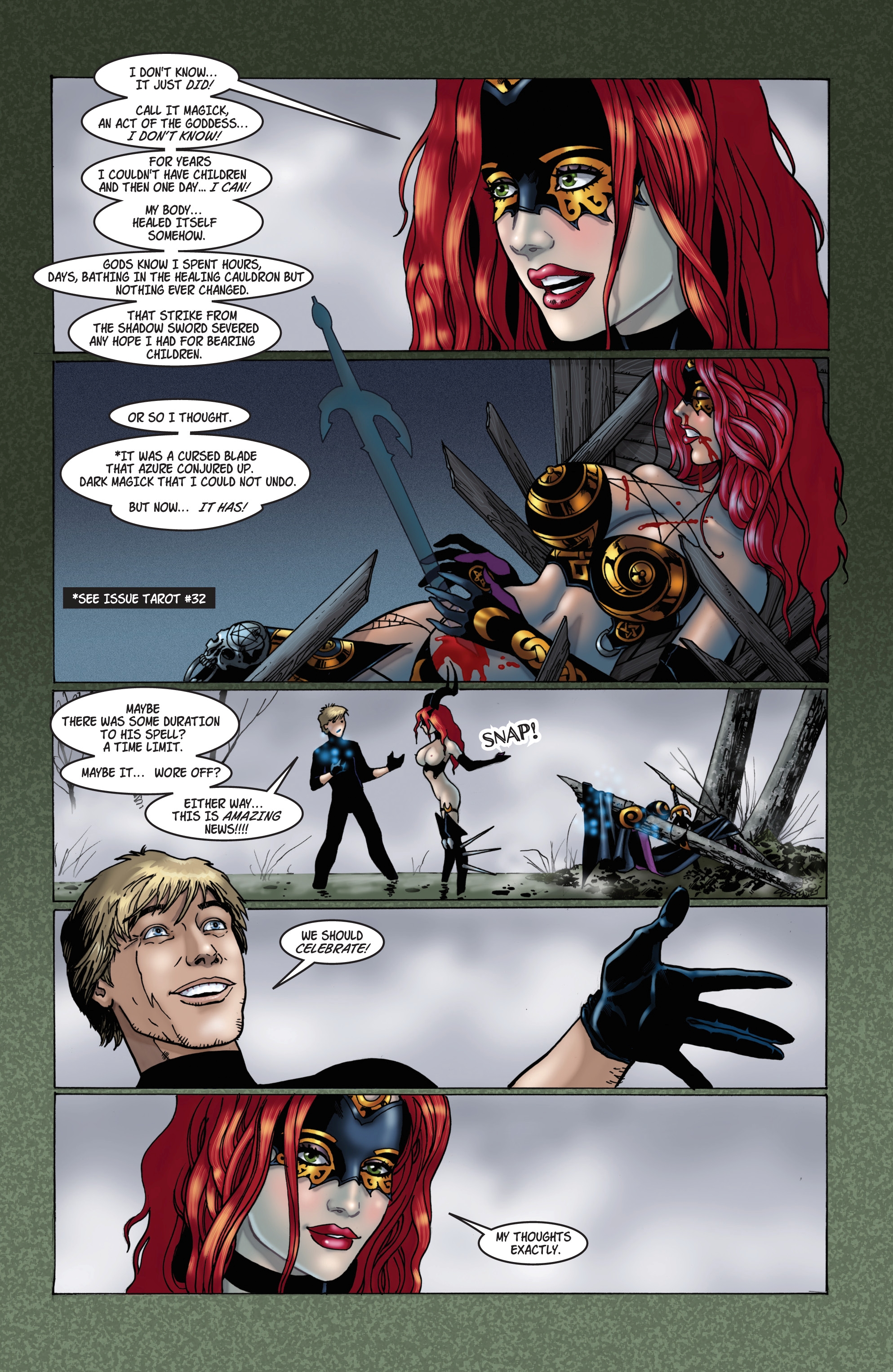 Read online Tarot: Witch of the Black Rose comic -  Issue #91 - 6