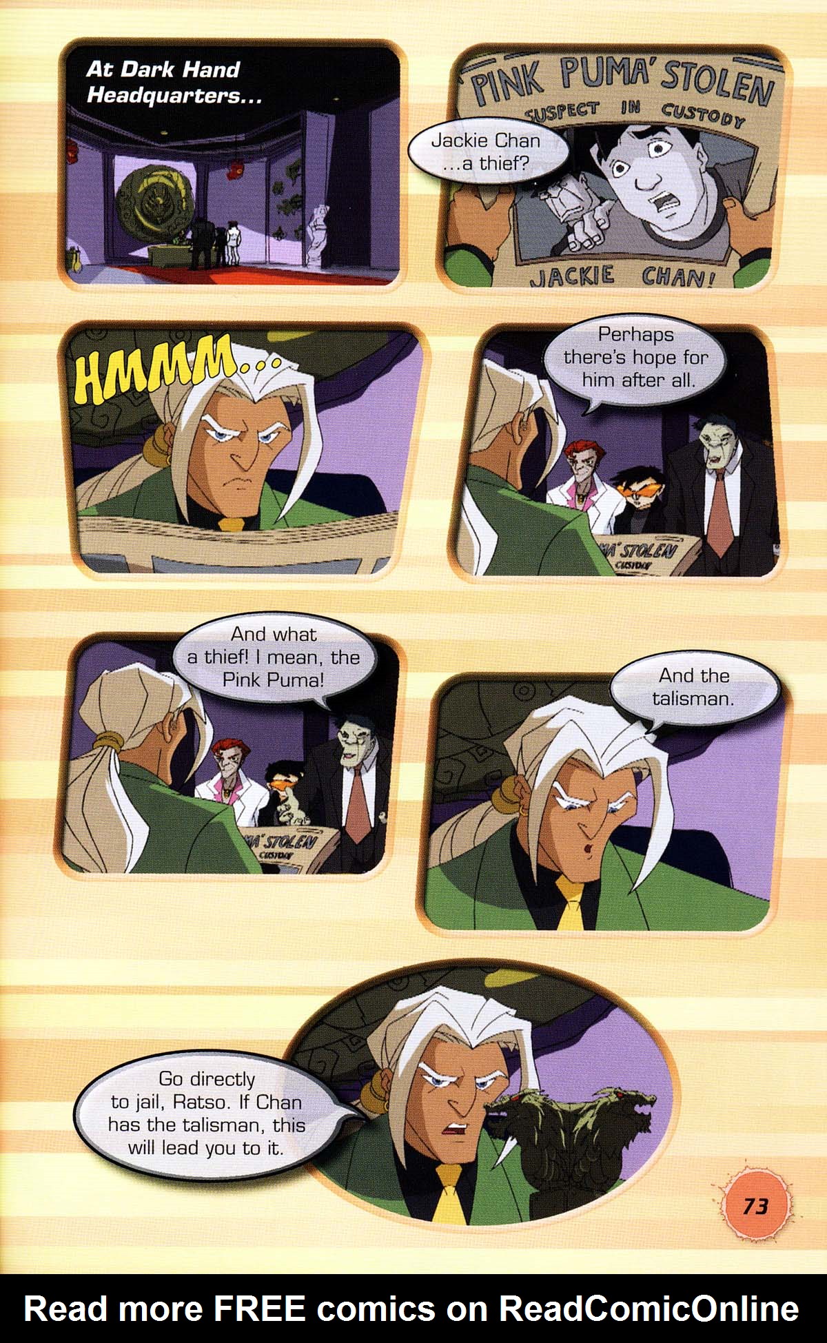 Read online Jackie Chan Adventures comic -  Issue # TPB 2 - 74