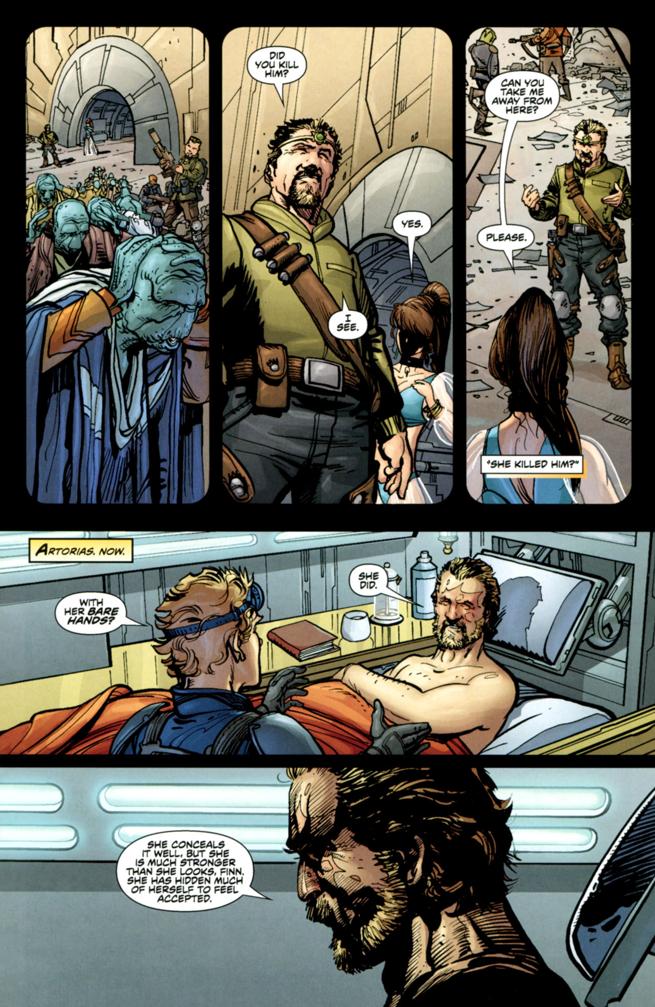 Read online Star Wars: Invasion - Rescues comic -  Issue #4 - 11