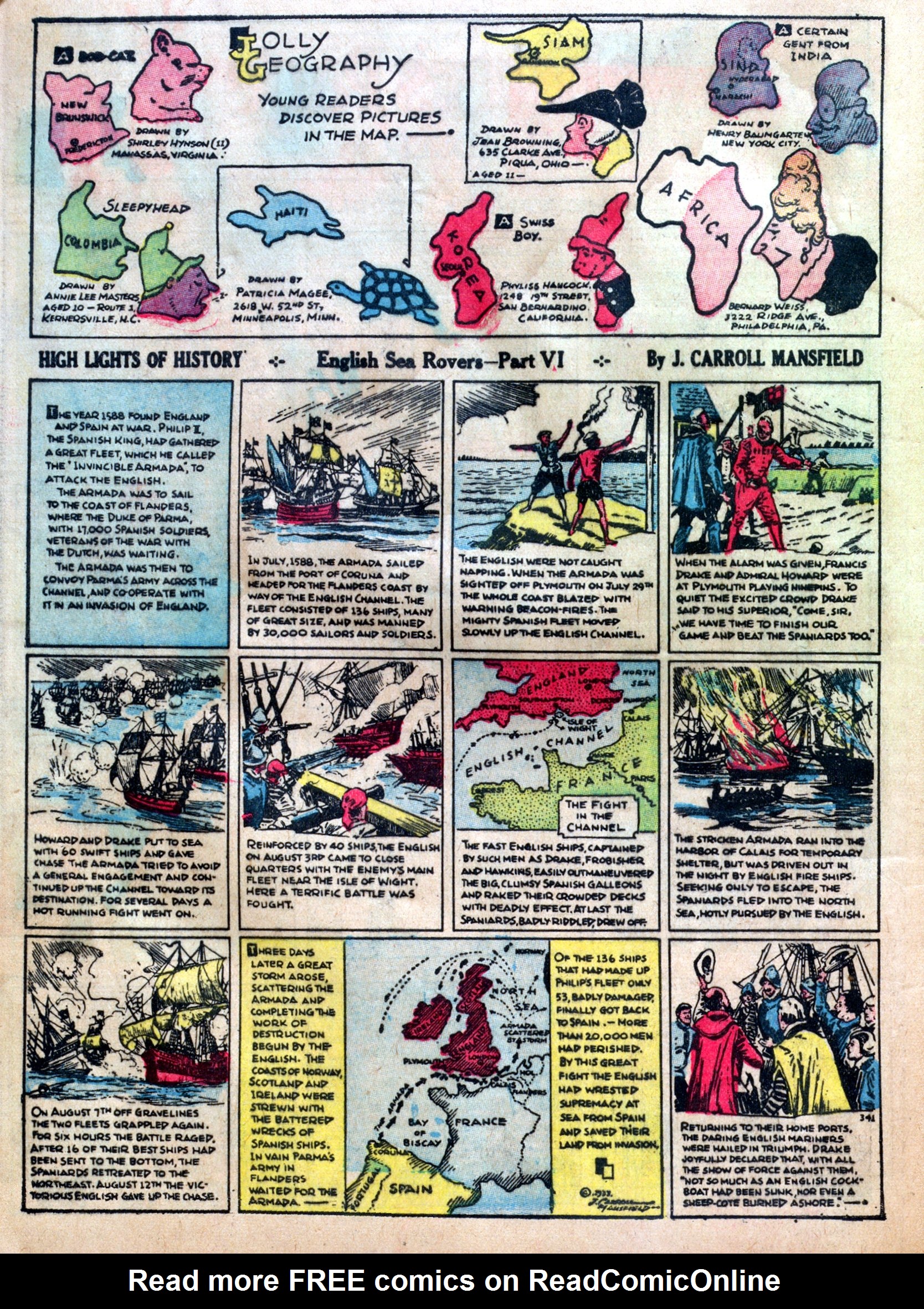 Read online Famous Funnies comic -  Issue #1 - 54