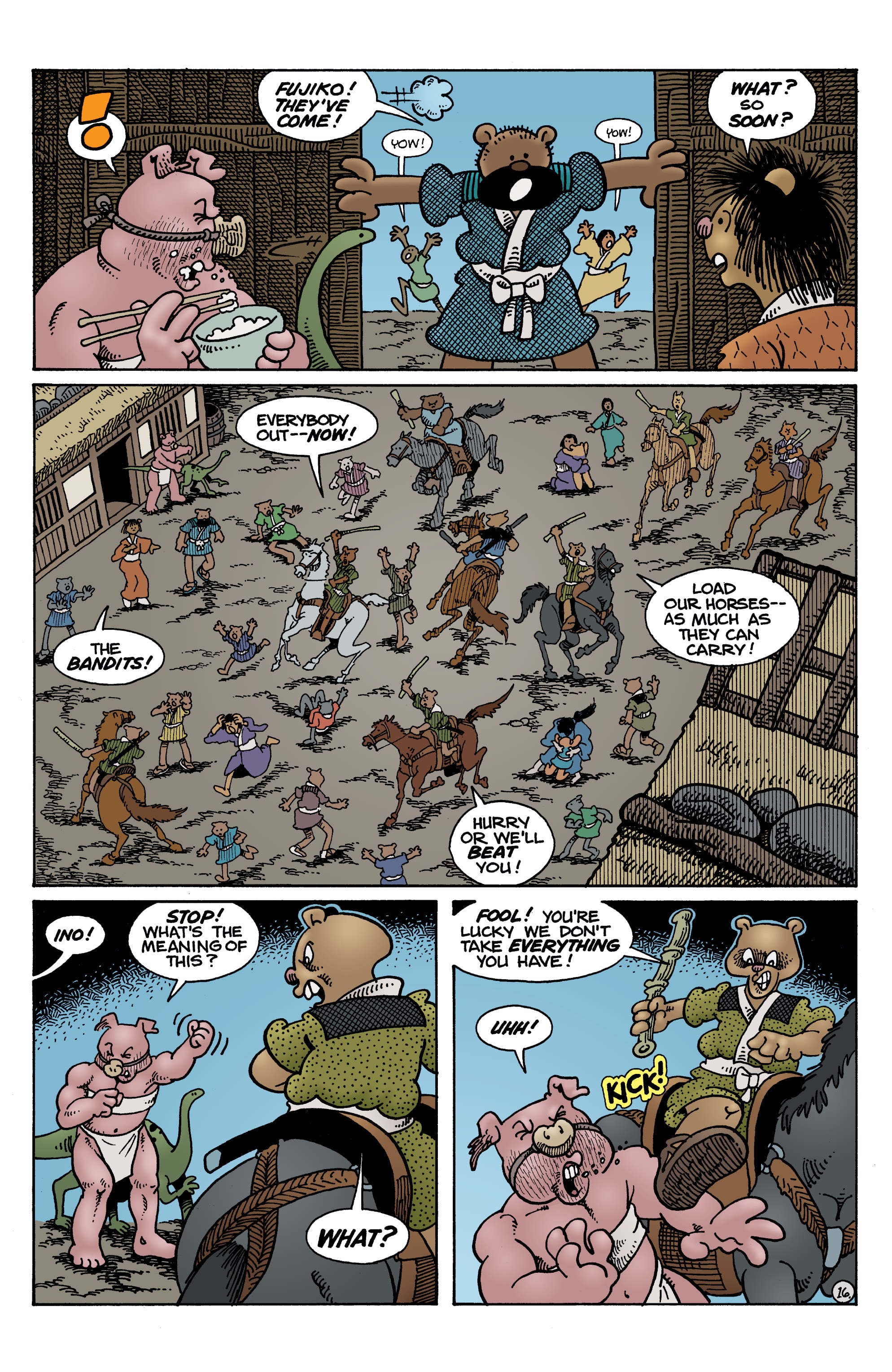 Read online Usagi Yojimbo: The Dragon Bellow Conspiracy comic -  Issue #6 - 18