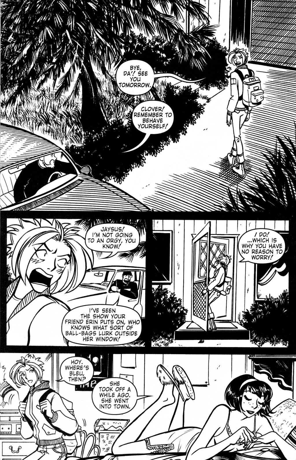 Read online Blue Monday: Painted Moon comic -  Issue #1 - 3