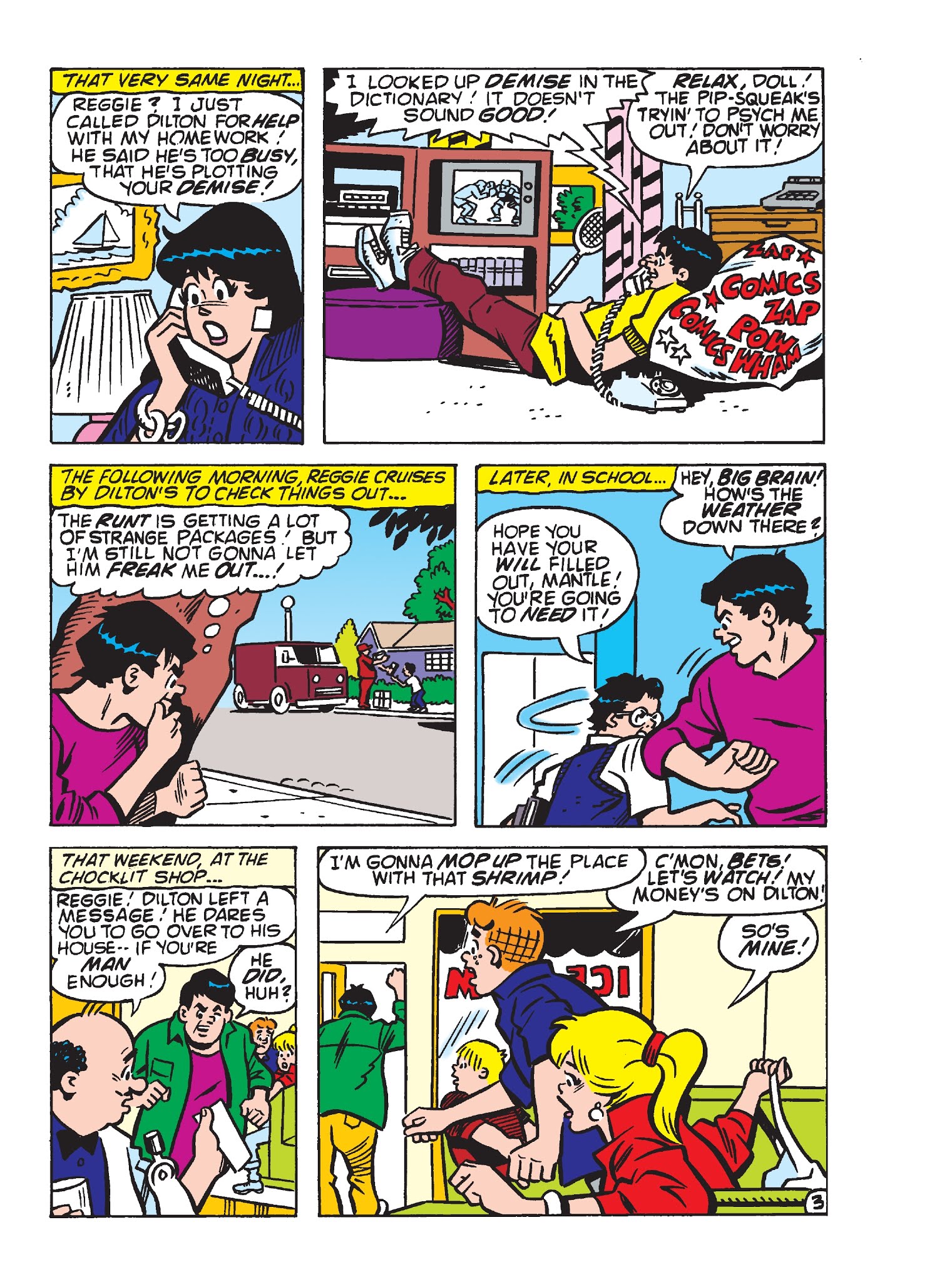 Read online Archie's Funhouse Double Digest comic -  Issue #27 - 142