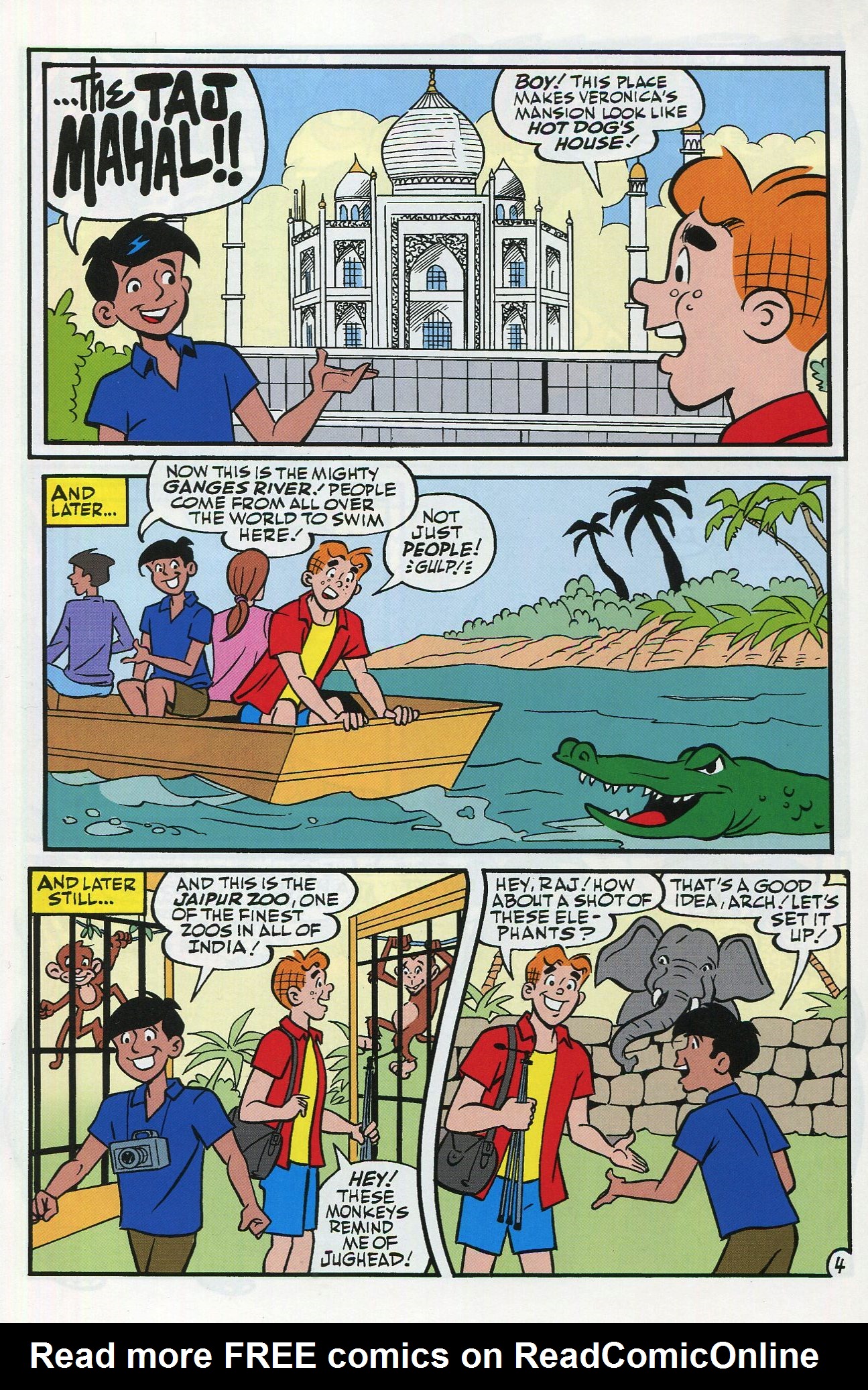 Read online Archie & Friends Travel comic -  Issue # Full - 11