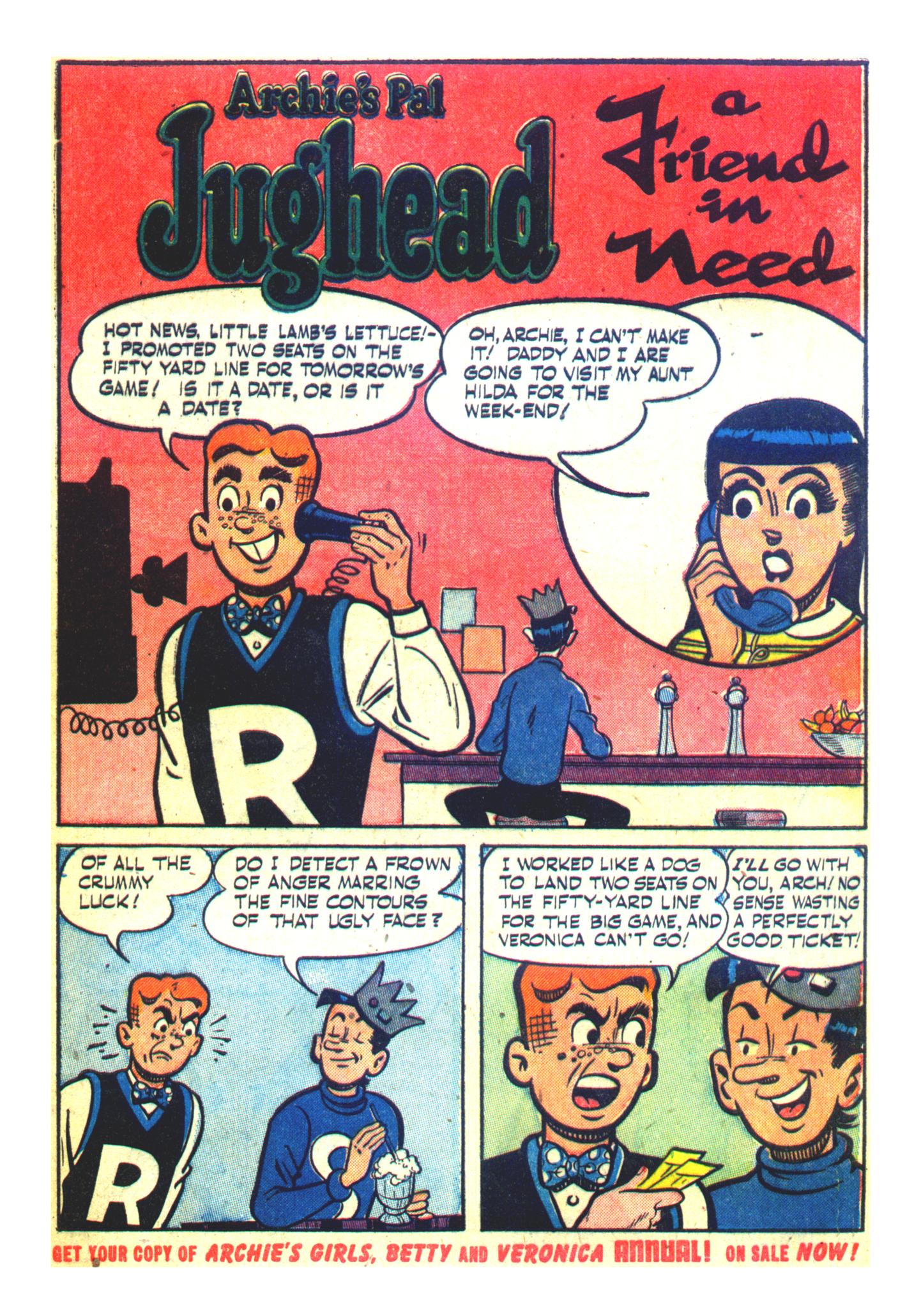 Read online Archie's Pal Jughead Annual comic -  Issue #1 - 47