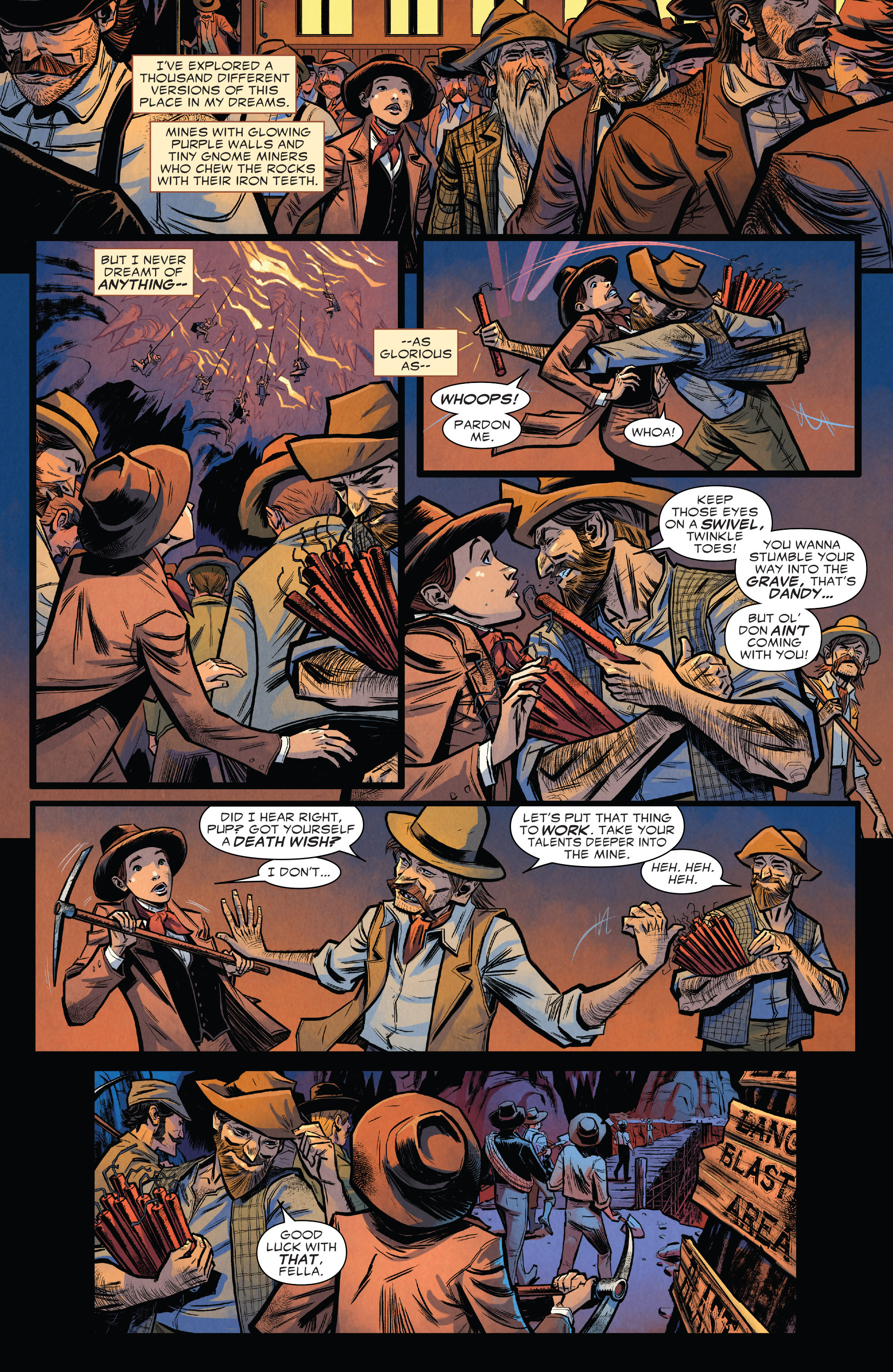 Read online Big Thunder Mountain Railroad comic -  Issue #1 - 22