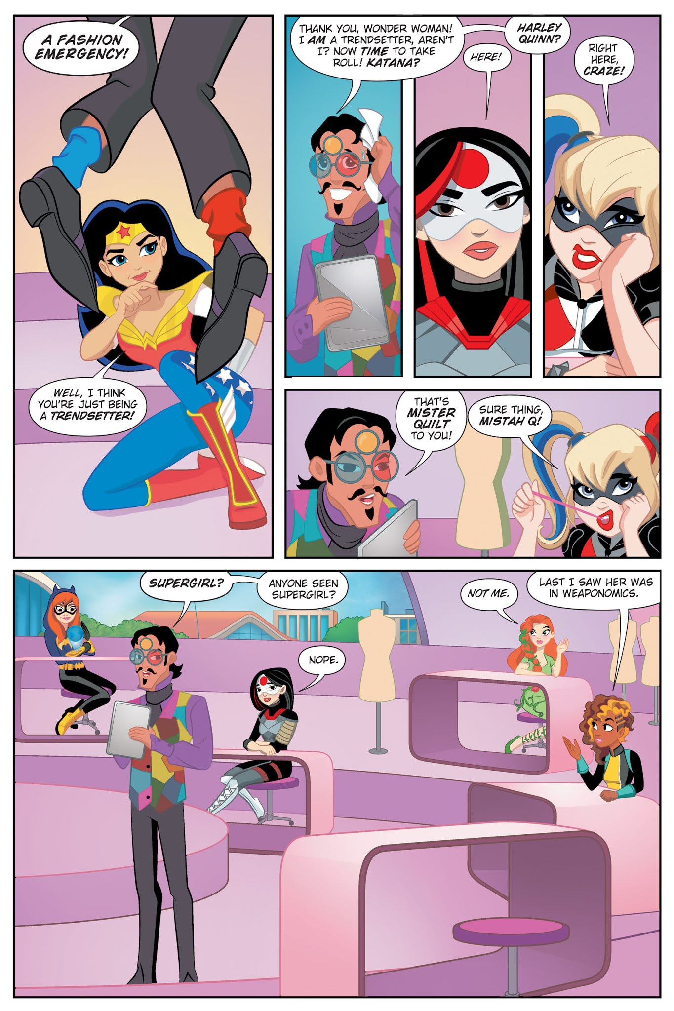 Read online DC Super Hero Girls: Finals Crisis comic -  Issue # TPB - 13