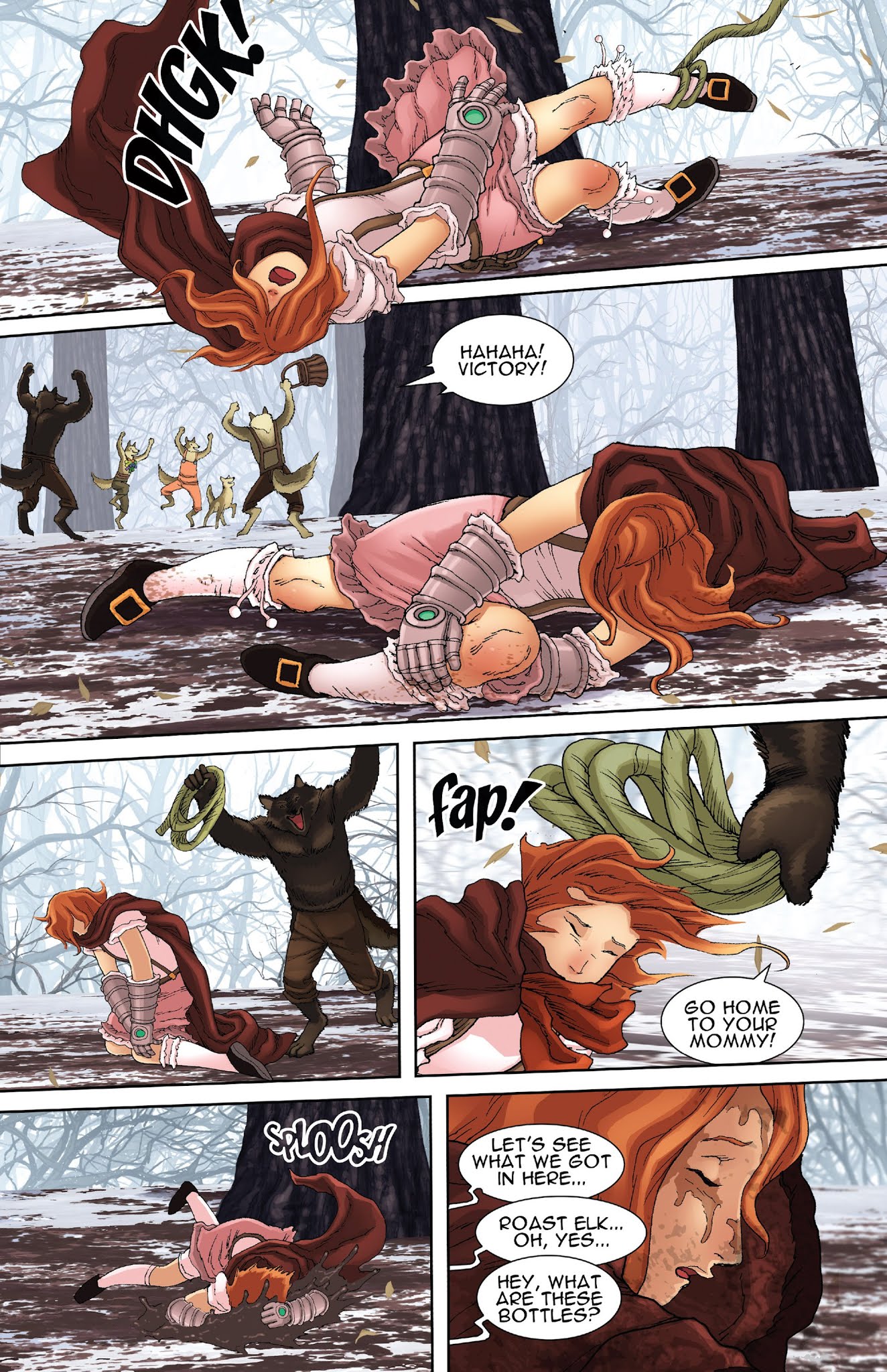 Read online Steampunk Red Riding Hood comic -  Issue # Full - 29