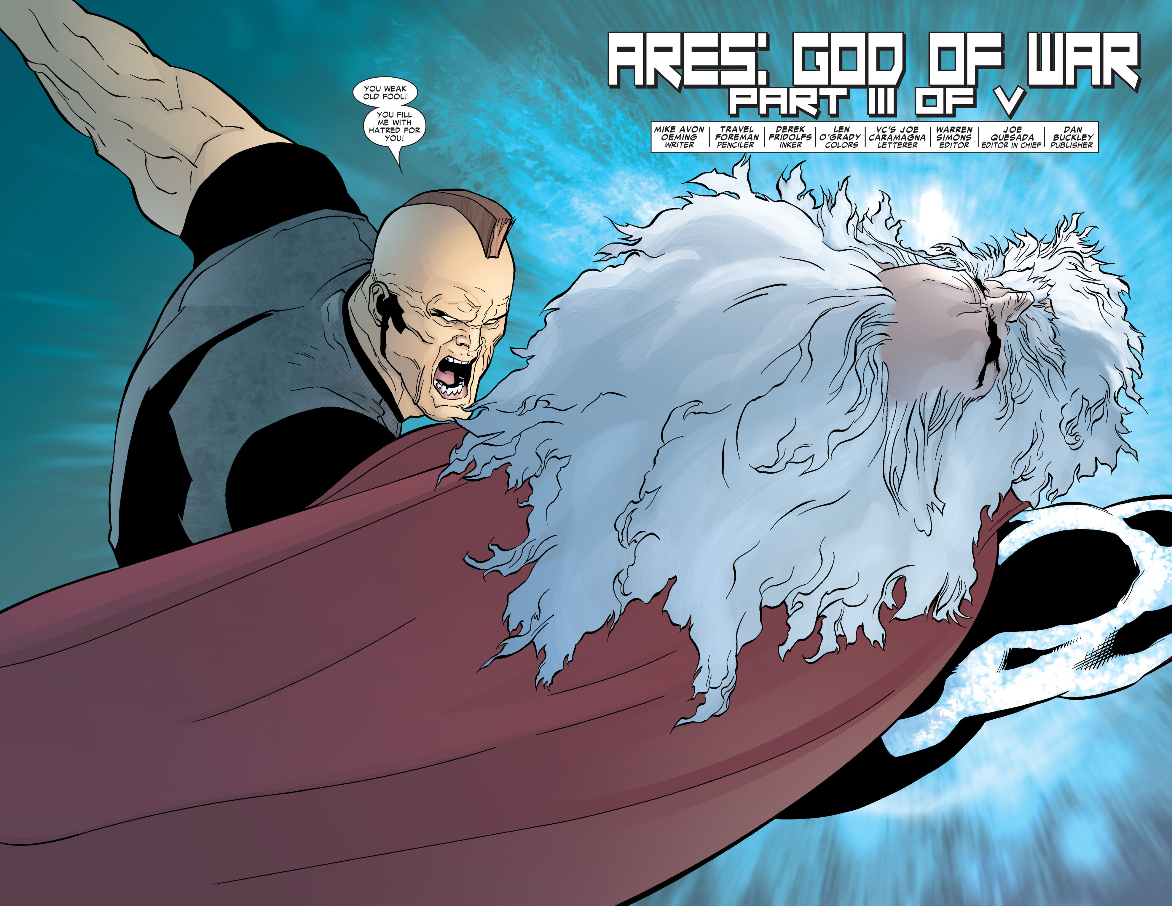 Read online Ares comic -  Issue #3 - 3