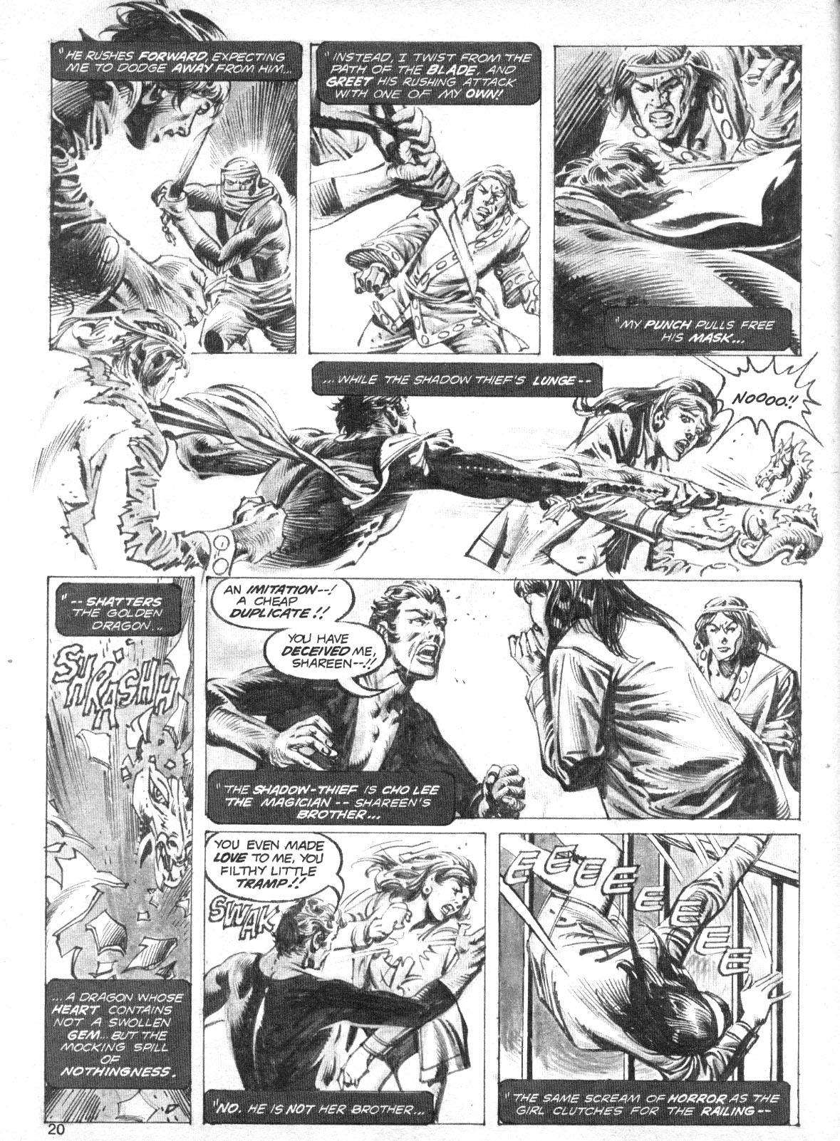 Read online The Deadly Hands of Kung Fu comic -  Issue #12 - 20