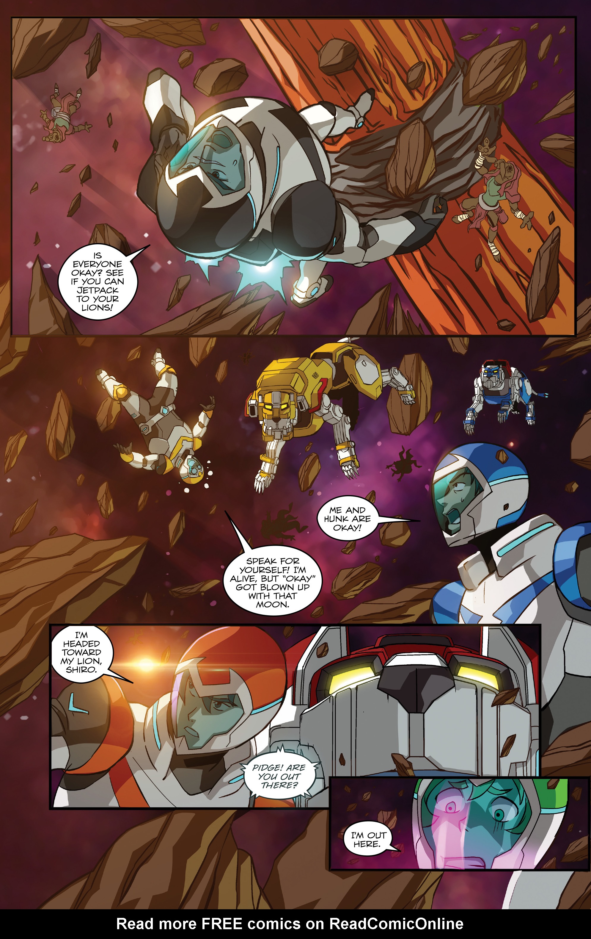 Read online Voltron: Legendary Defender comic -  Issue #5 - 14