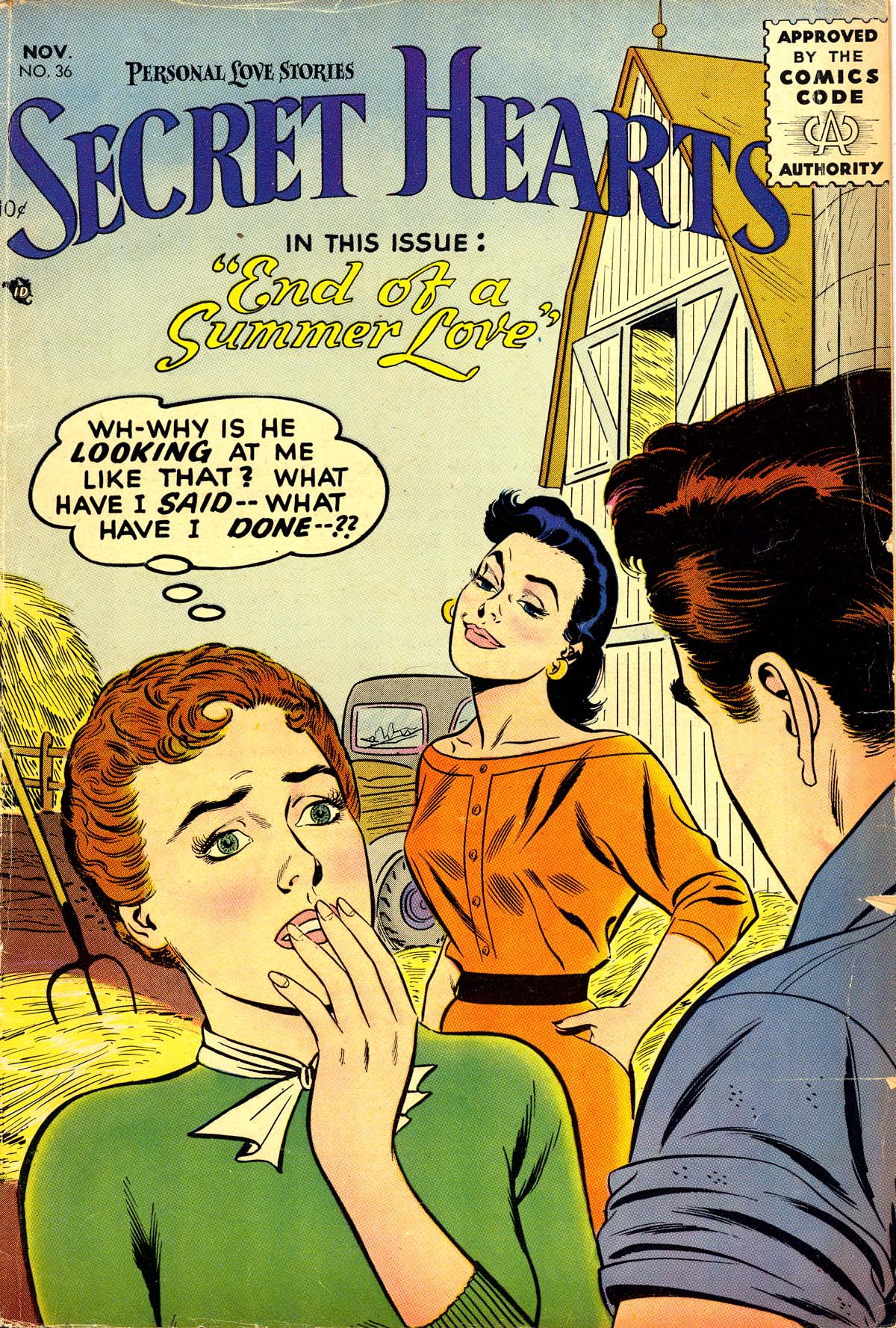 Read online Secret Hearts comic -  Issue #36 - 1