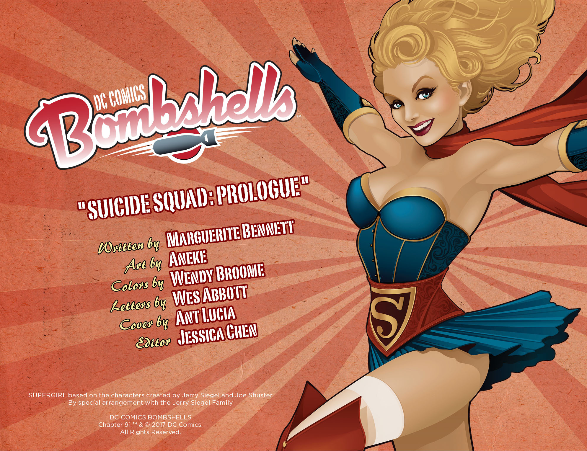 Read online DC Comics: Bombshells comic -  Issue #91 - 2