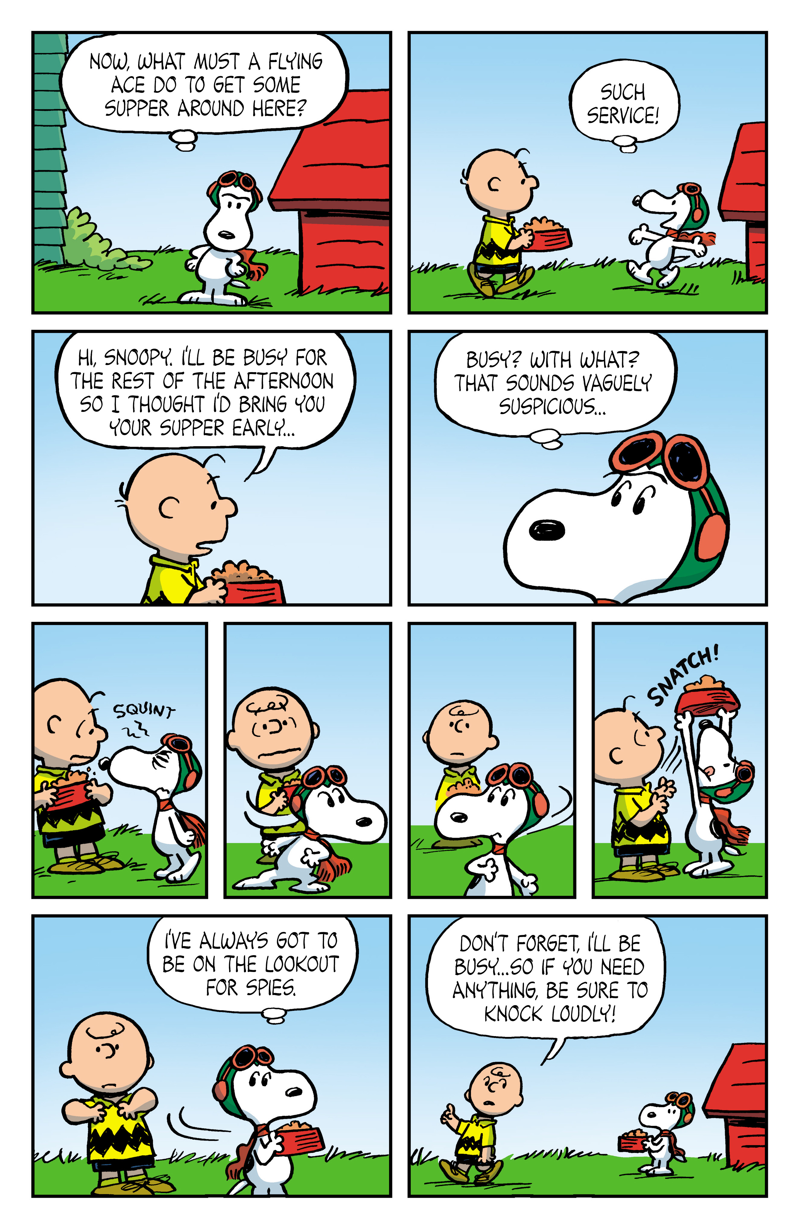 Read online Peanuts: Where Beagles Dare! comic -  Issue # Full - 14
