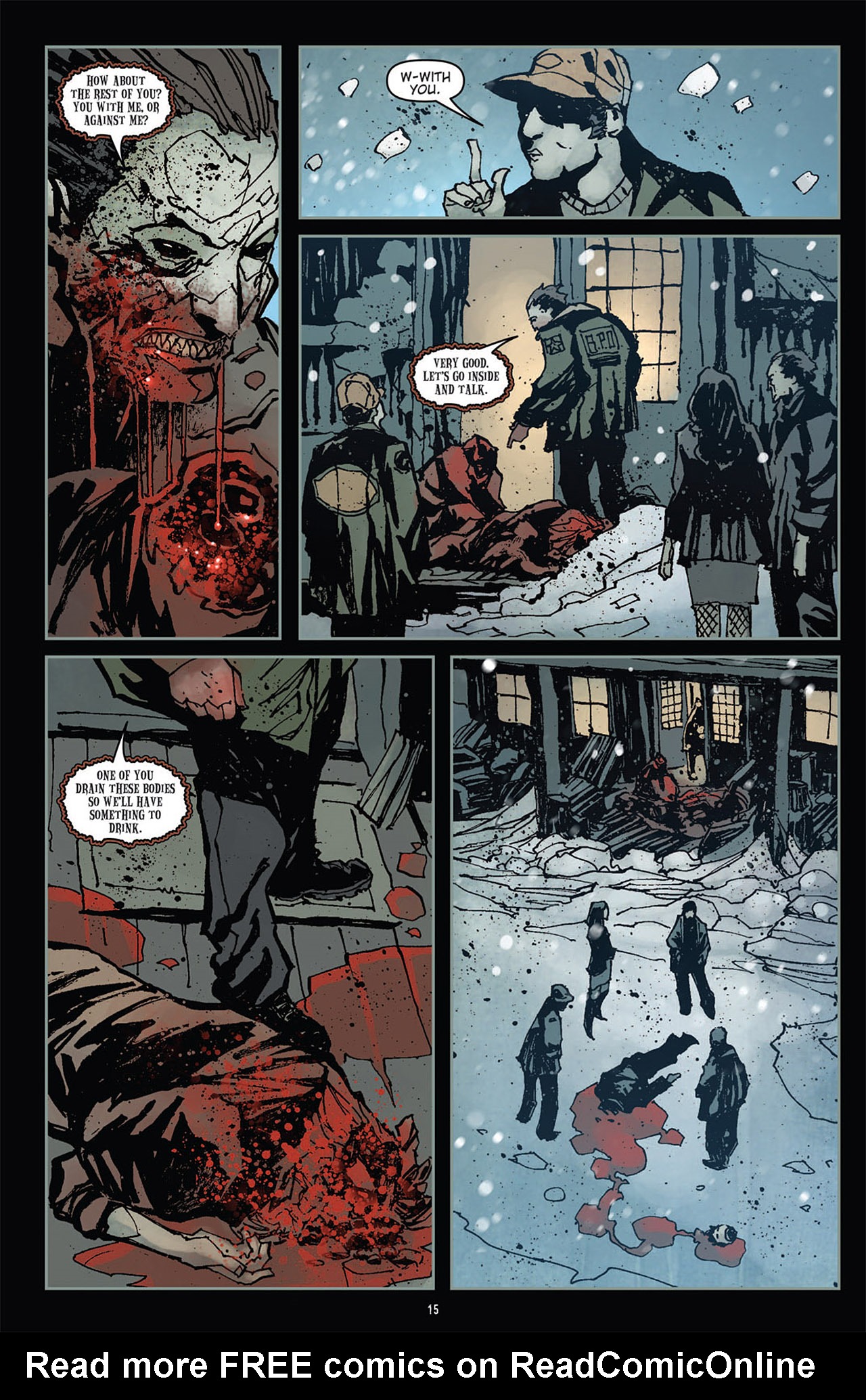 Read online 30 Days of Night (2011) comic -  Issue #6 - 17