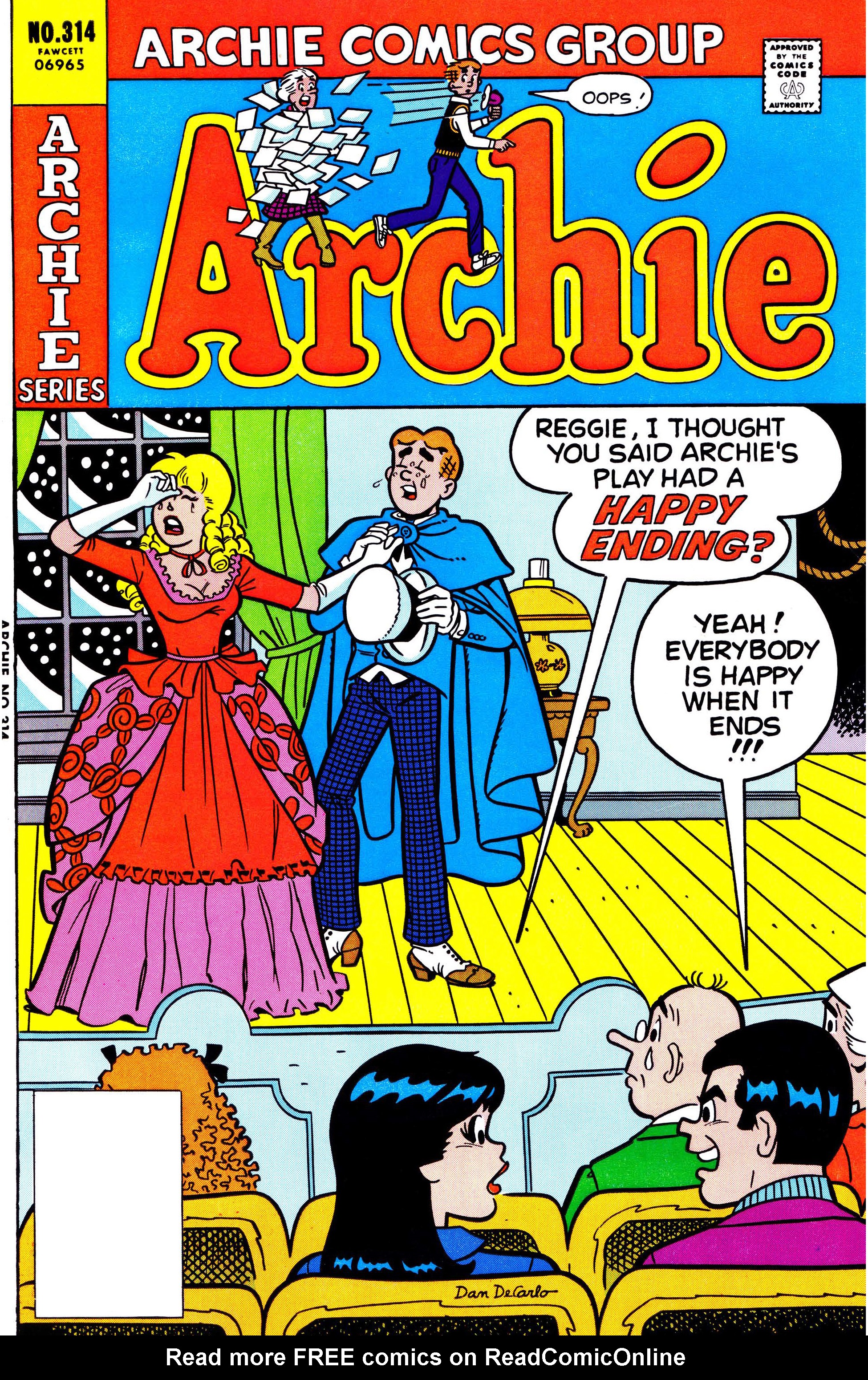 Read online Archie (1960) comic -  Issue #314 - 1