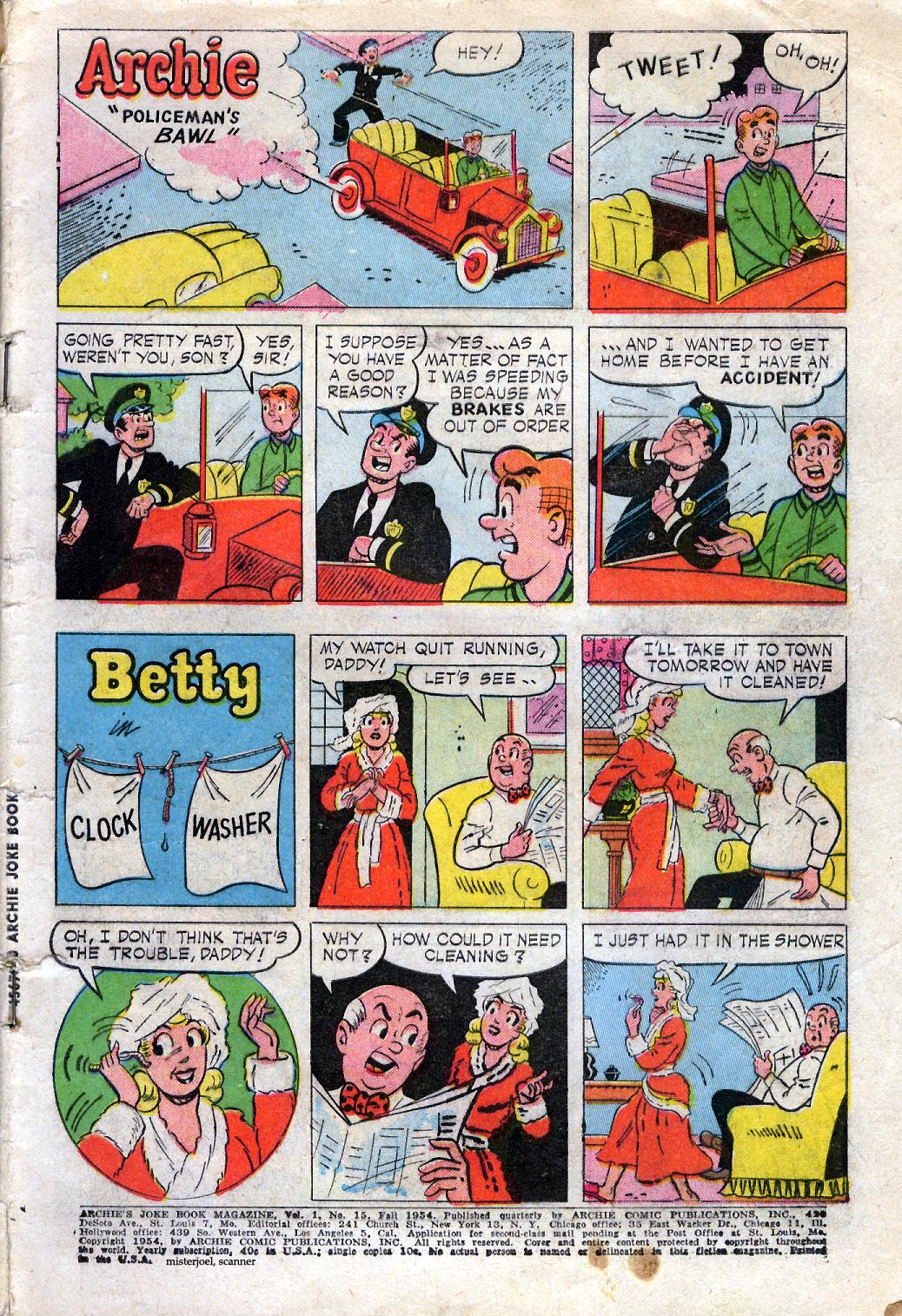 Read online Archie's Joke Book Magazine comic -  Issue #15 - 3