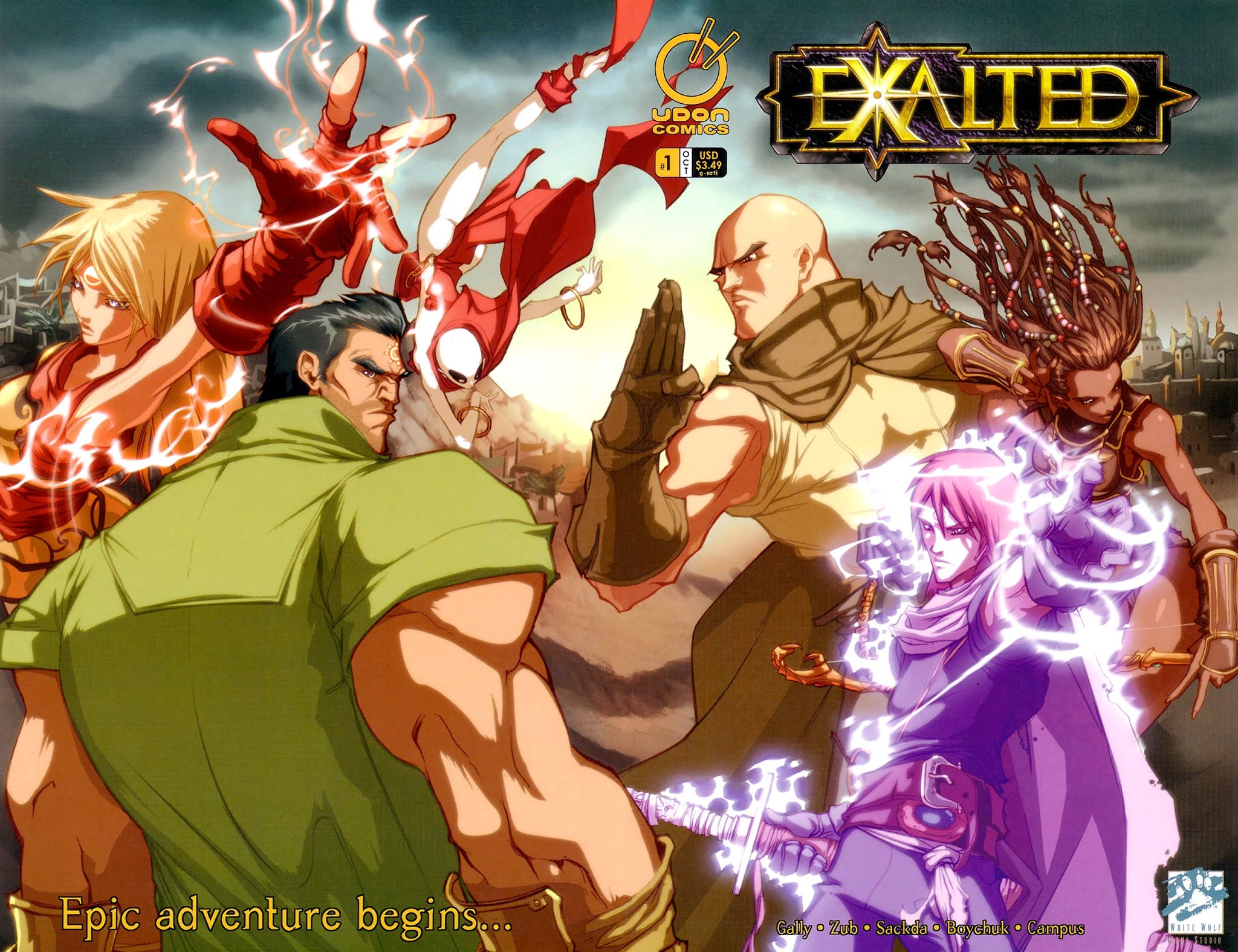 Read online Exalted comic -  Issue #1 - 1