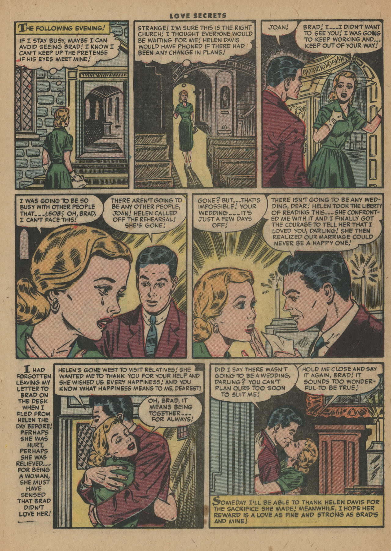 Read online Love Secrets (1953) comic -  Issue #40 - 17