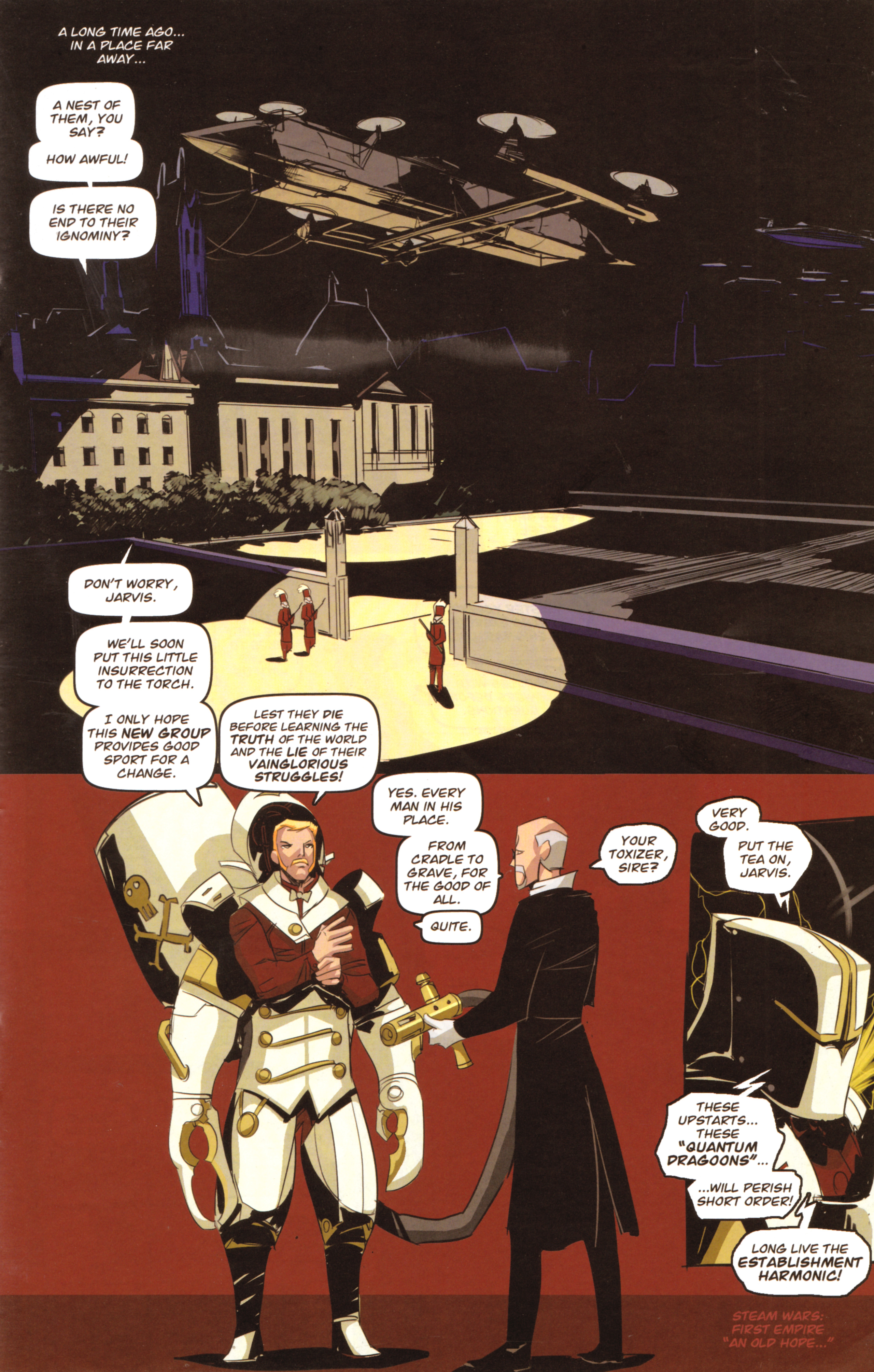 Read online Steam Wars: First Empire comic -  Issue #1 - 3