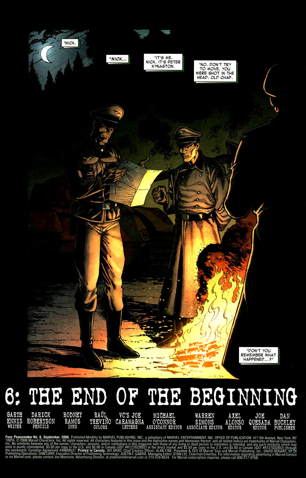 Read online Fury: Peacemaker comic -  Issue #6 - 2