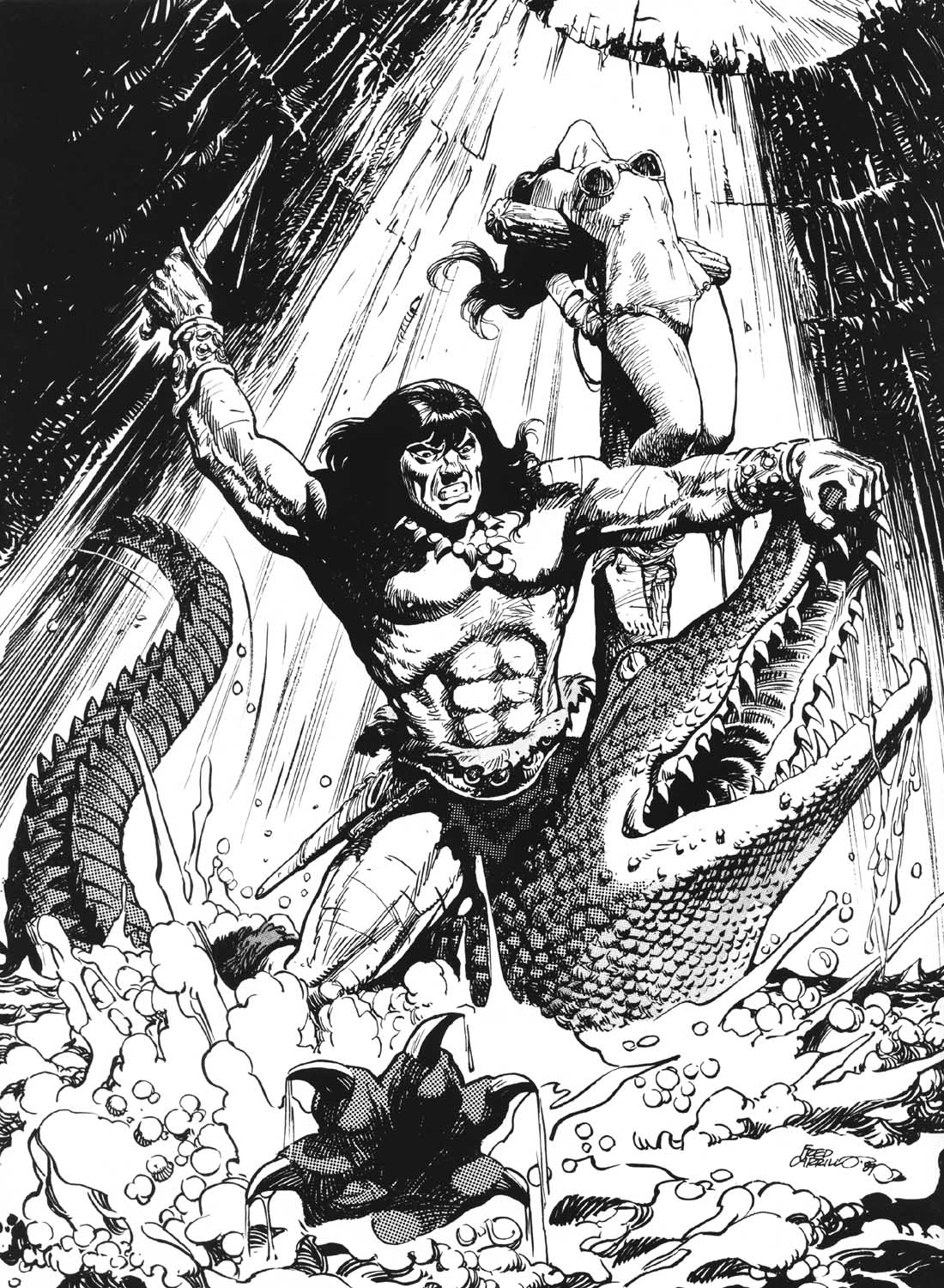 Read online The Savage Sword Of Conan comic -  Issue #170 - 68