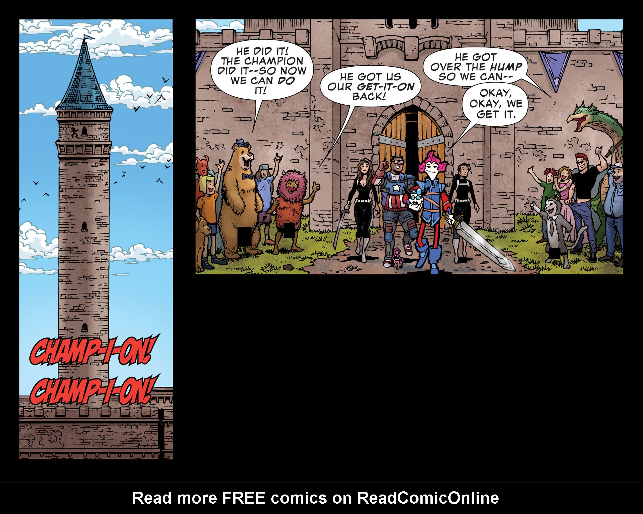 Read online Slapstick Infinite Comic comic -  Issue #6 - 77