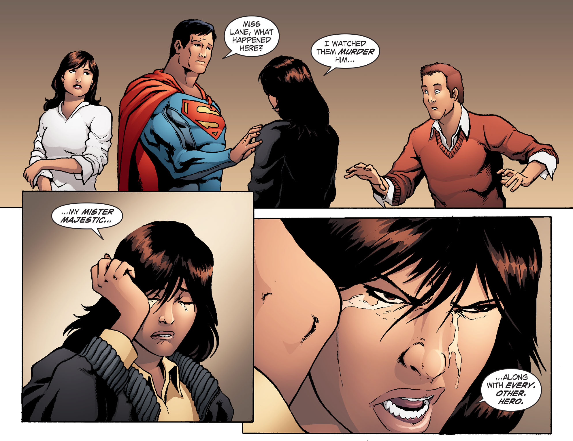 Read online Smallville: Chaos [II] comic -  Issue #3 - 19