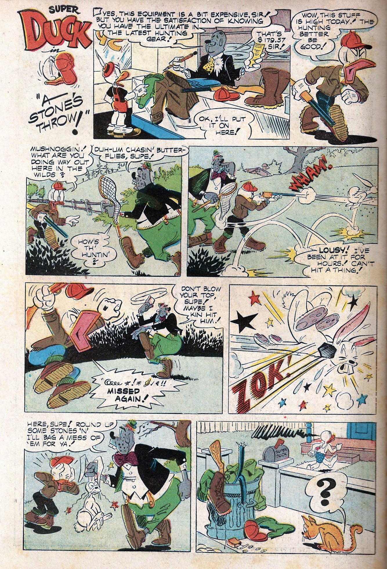 Read online Super Duck Comics comic -  Issue #57 - 34