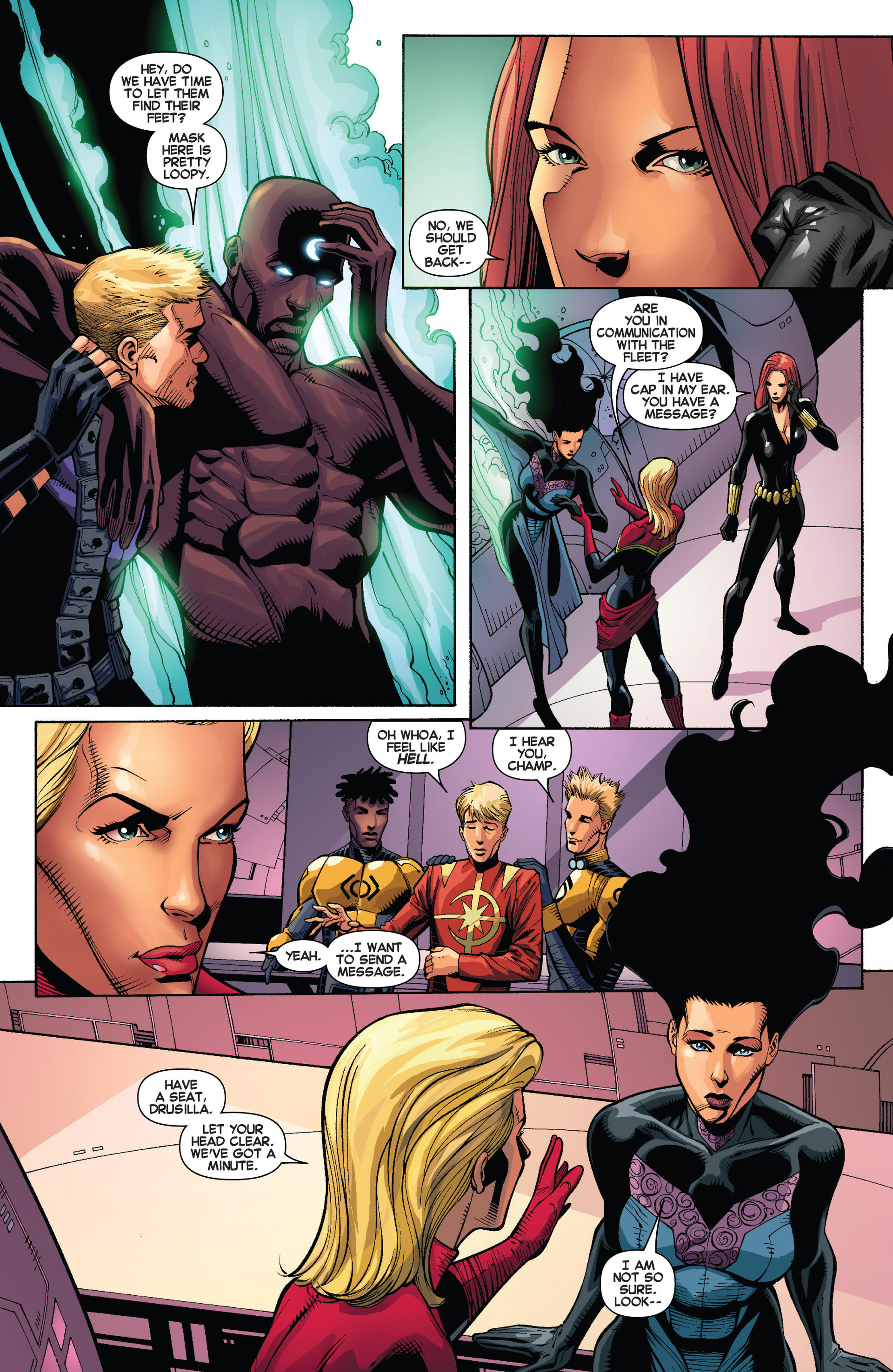 Read online Captain Marvel (2012) comic -  Issue #16 - 17