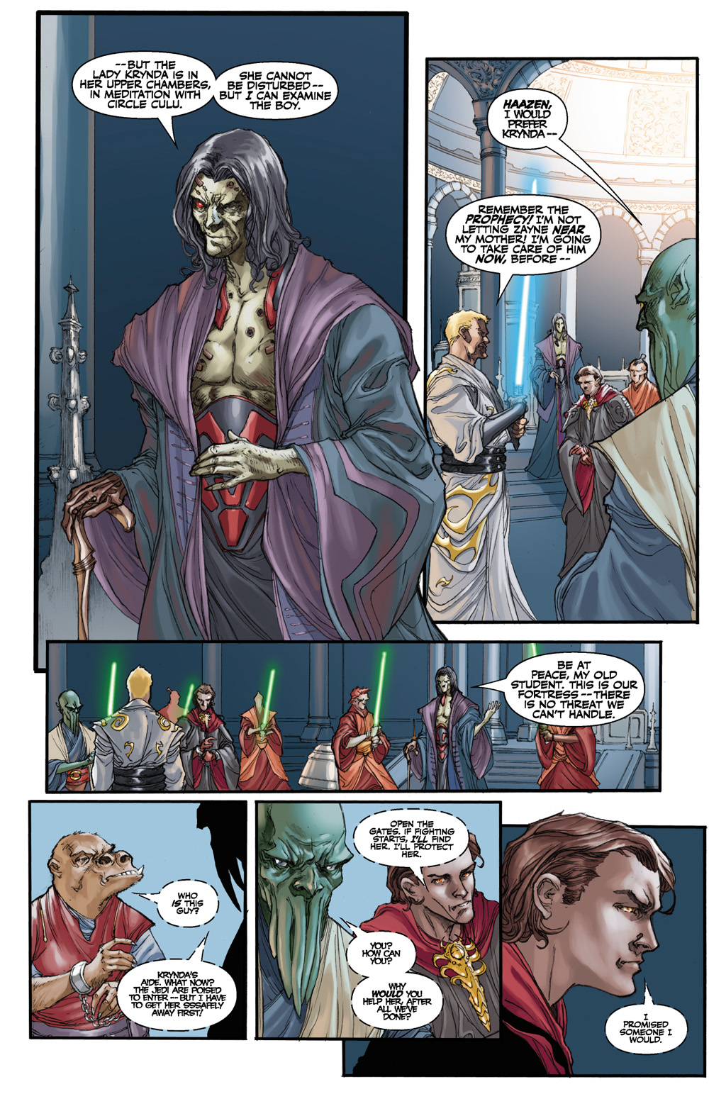 Read online Star Wars: Knights Of The Old Republic comic -  Issue #32 - 9