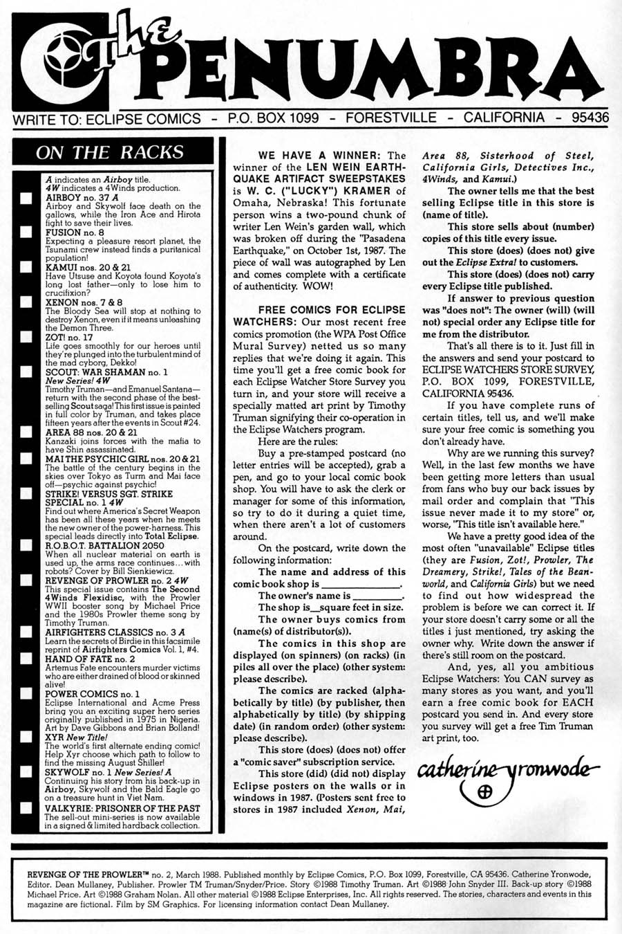Read online Revenge of the Prowler comic -  Issue #2 - 2