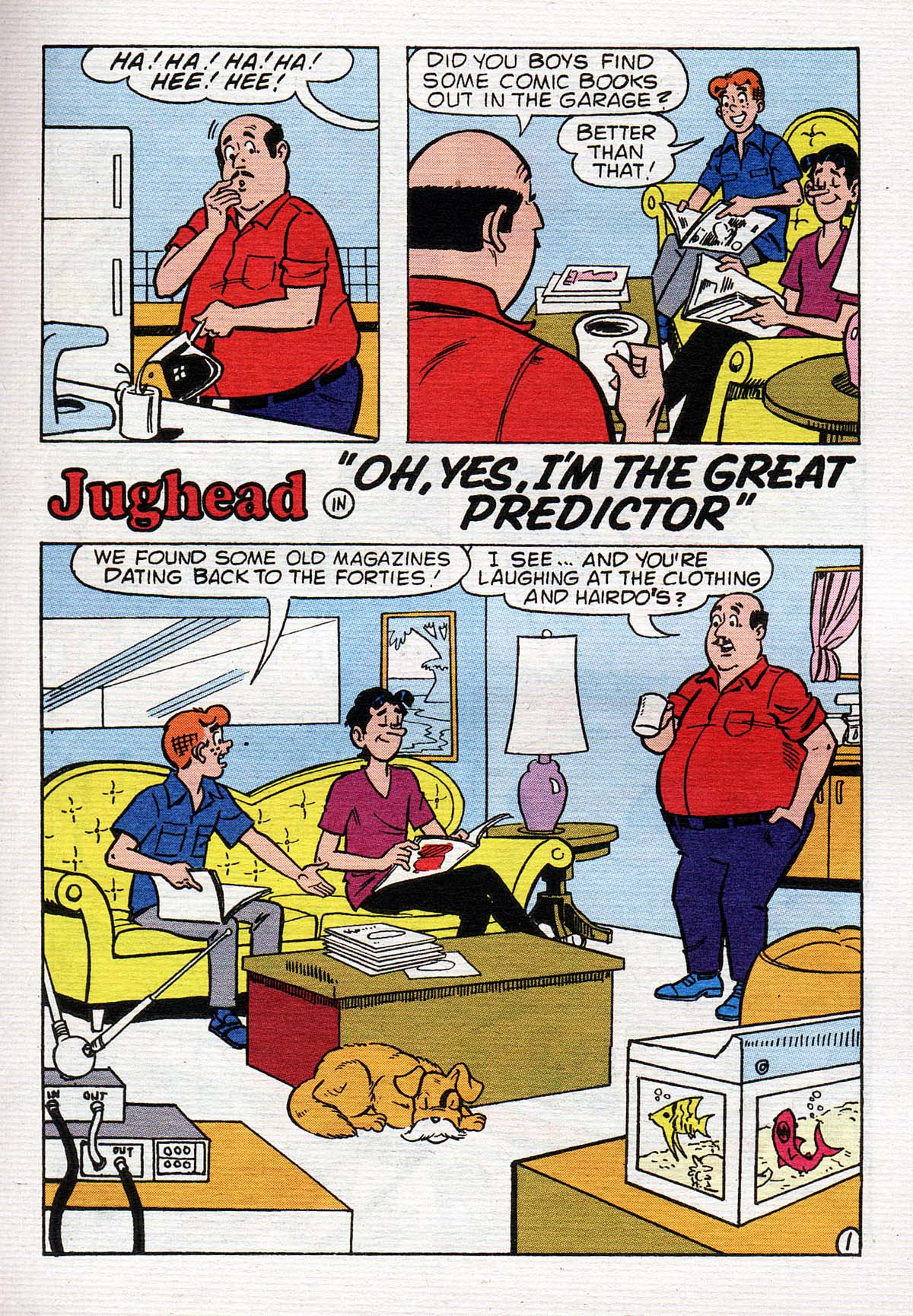 Read online Jughead's Double Digest Magazine comic -  Issue #106 - 143