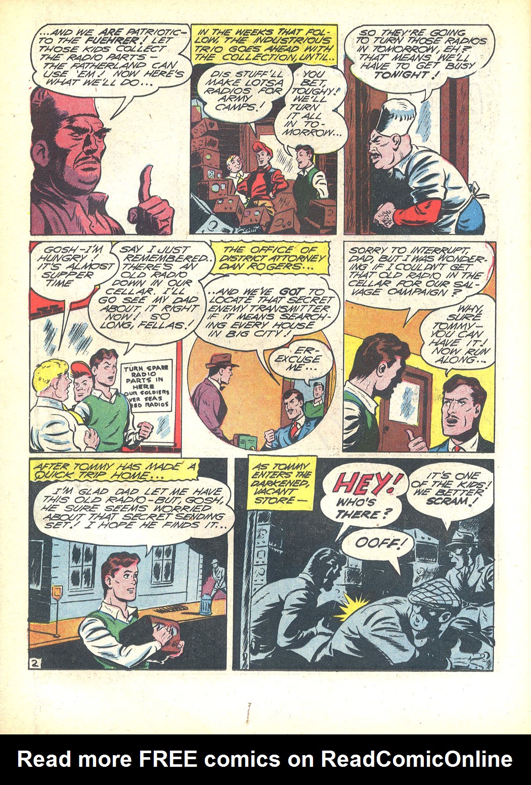 Read online Sensation (Mystery) Comics comic -  Issue #23 - 26