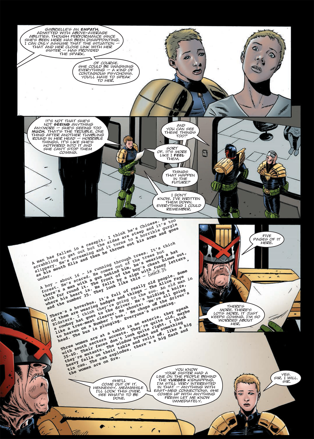 Read online Judge Dredd: Day of Chaos: Endgame comic -  Issue # TPB (Part 1) - 7