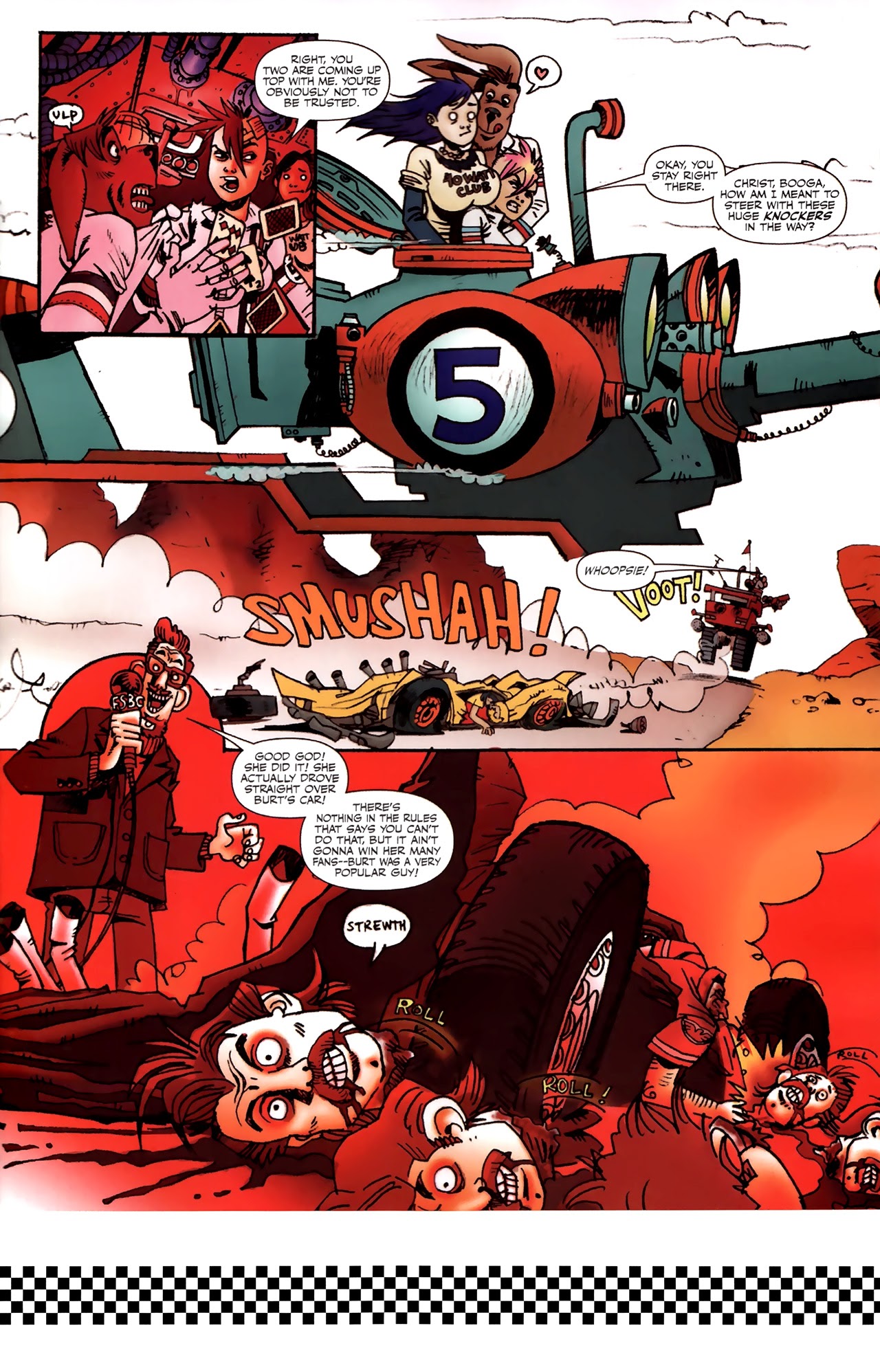 Read online Tank Girl: Skidmarks comic -  Issue #3 - 17