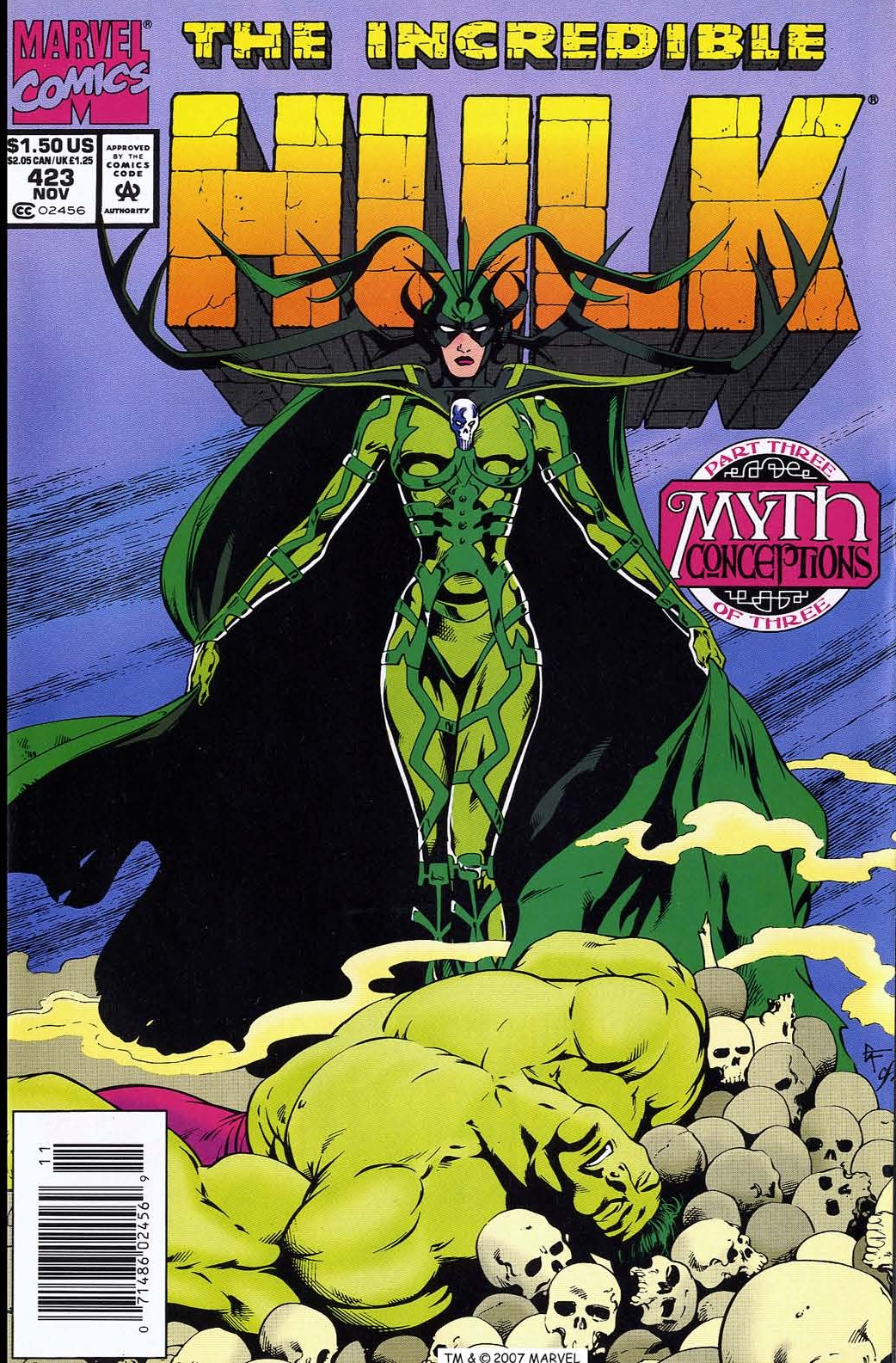 Read online The Incredible Hulk (1968) comic -  Issue #423 - 1