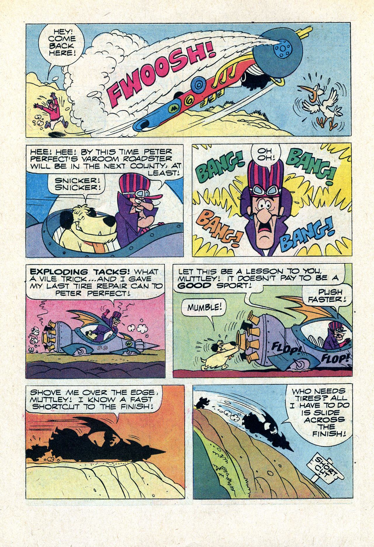 Read online Hanna-Barbera Wacky Races comic -  Issue #5 - 8