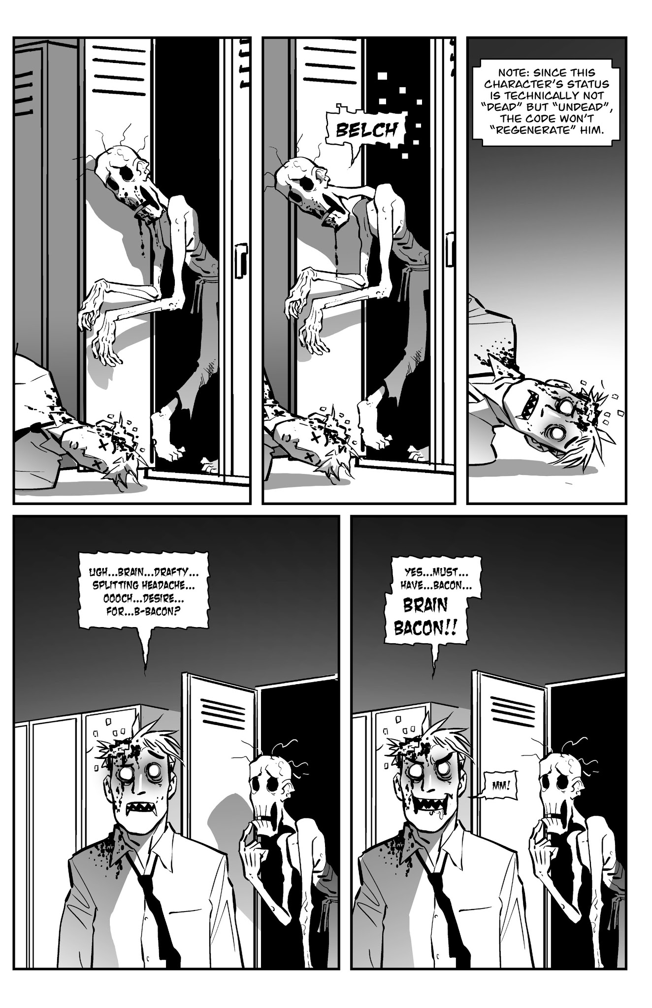 Read online 8-Bit Zombie comic -  Issue # Full - 11