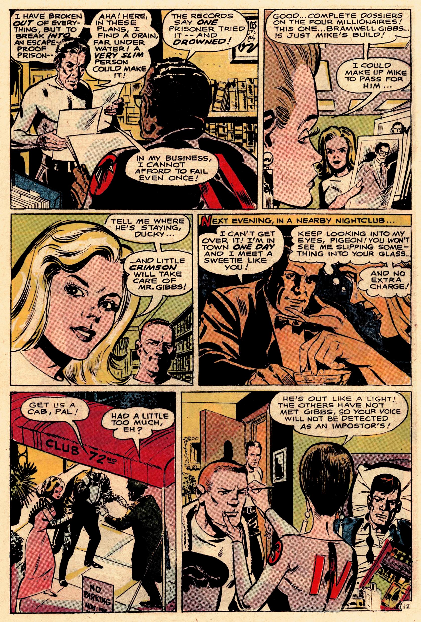 Read online Secret Six (1968) comic -  Issue #1 - 17