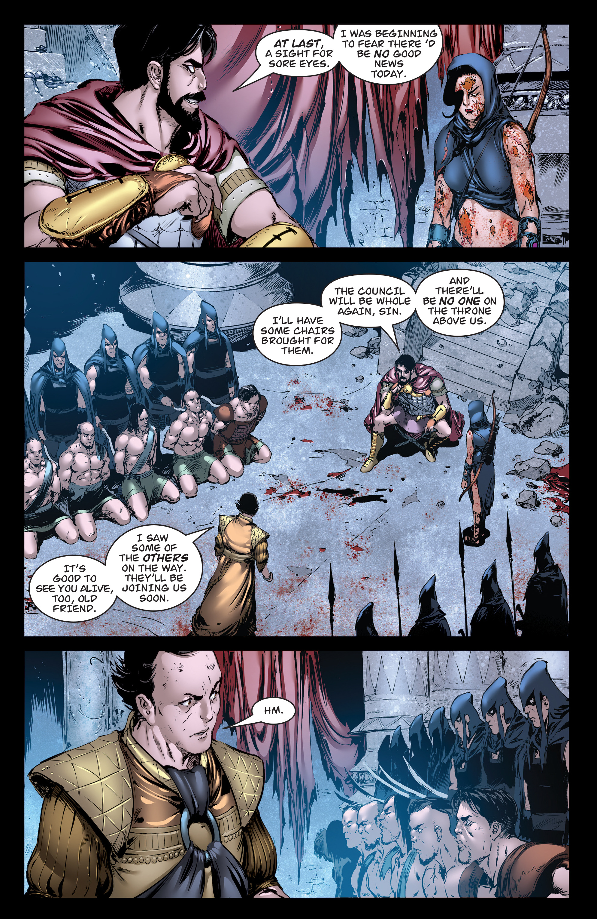 Read online Queen of Vampires comic -  Issue #5 - 15